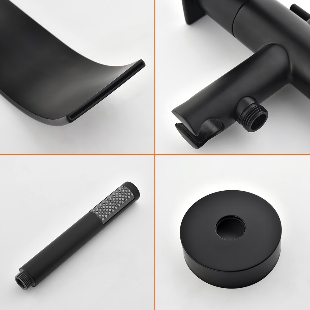 WELLFOR GSM-18009BK Roman-Tub-Faucets - View #11