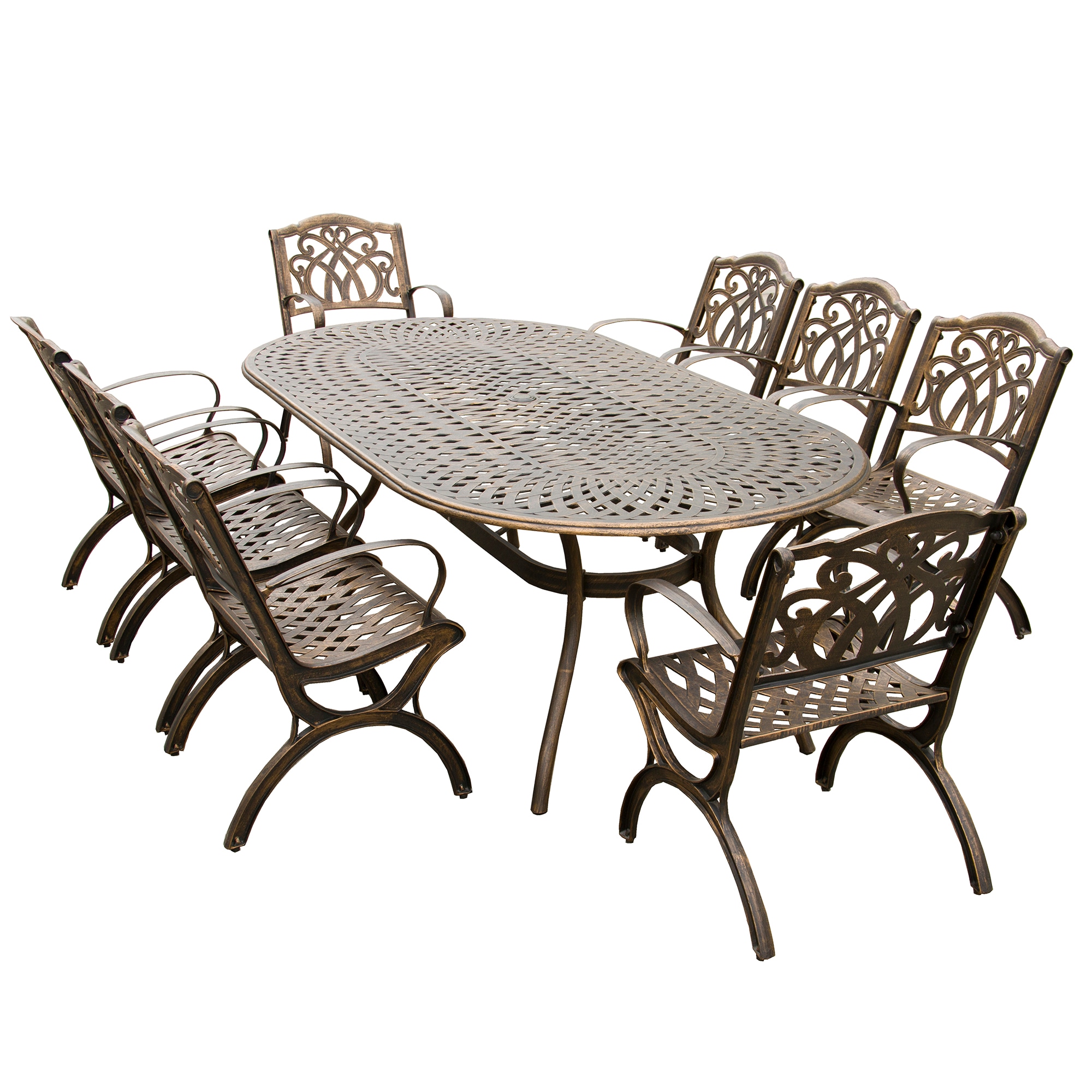 cast aluminum patio furniture lowes