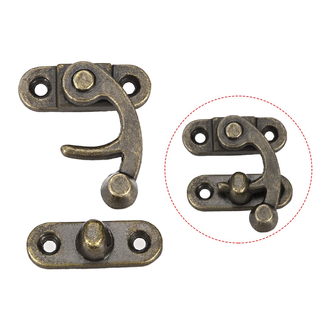 Unique Bargains S25092400UX5905 Cabinet-Latches - View #3