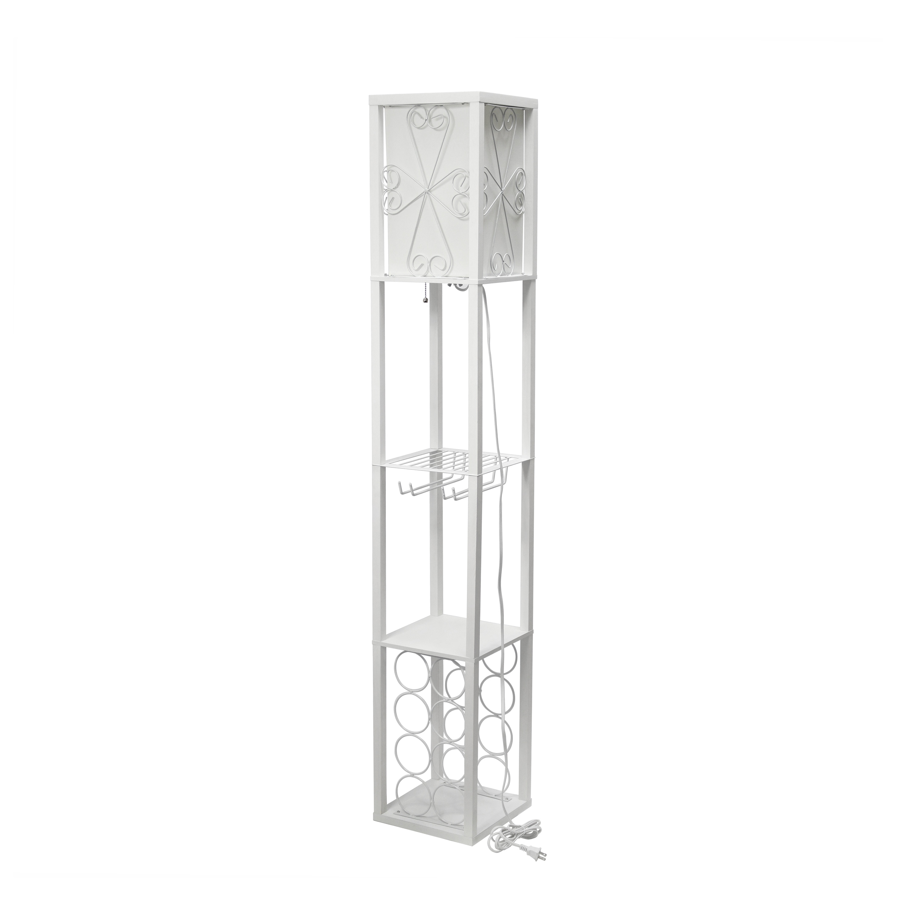 Simple Designs LF1015-WHT floorlamps - View #10