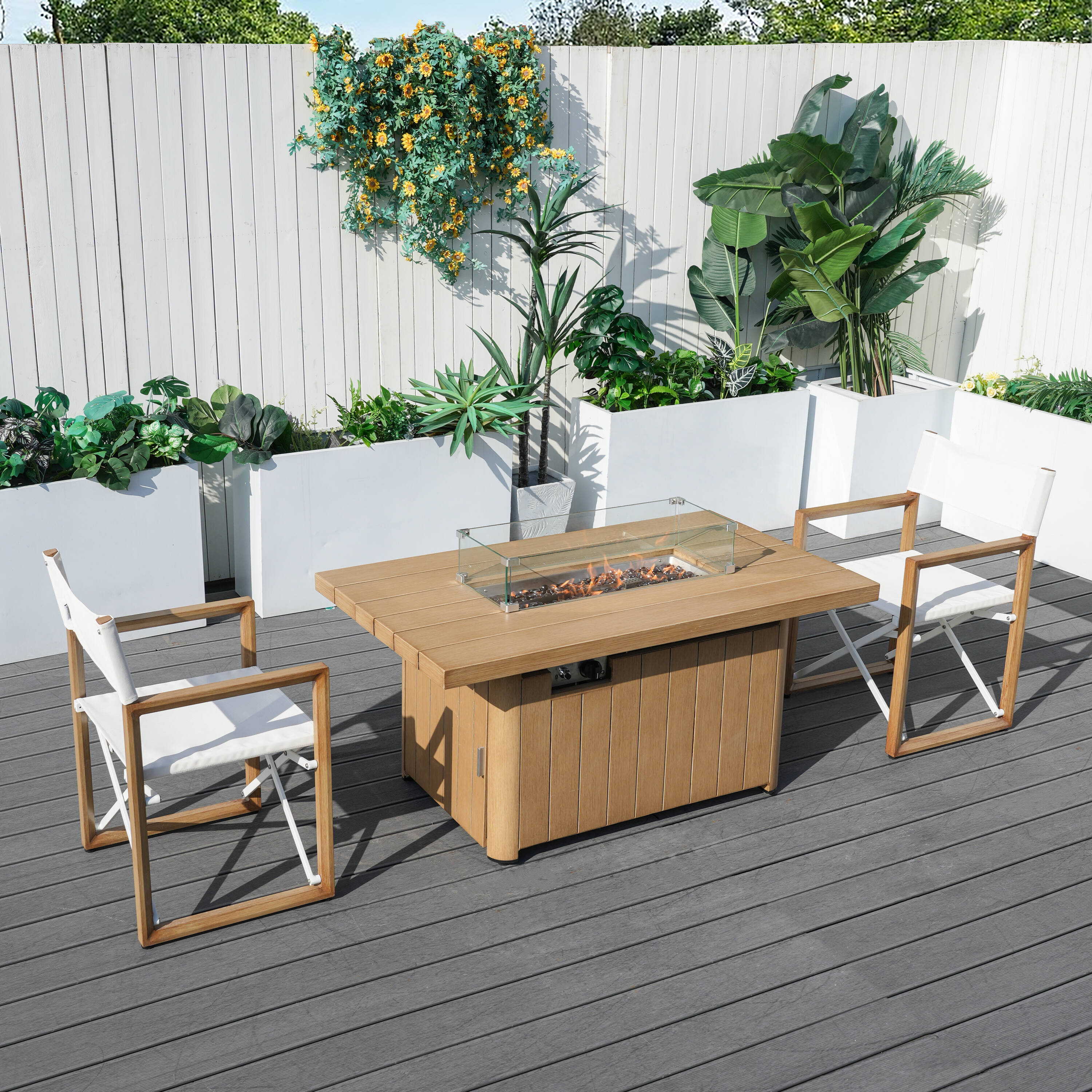 Direct Wicker DWG-22508BR&2334TE Patio-Conversation-Sets - View #3