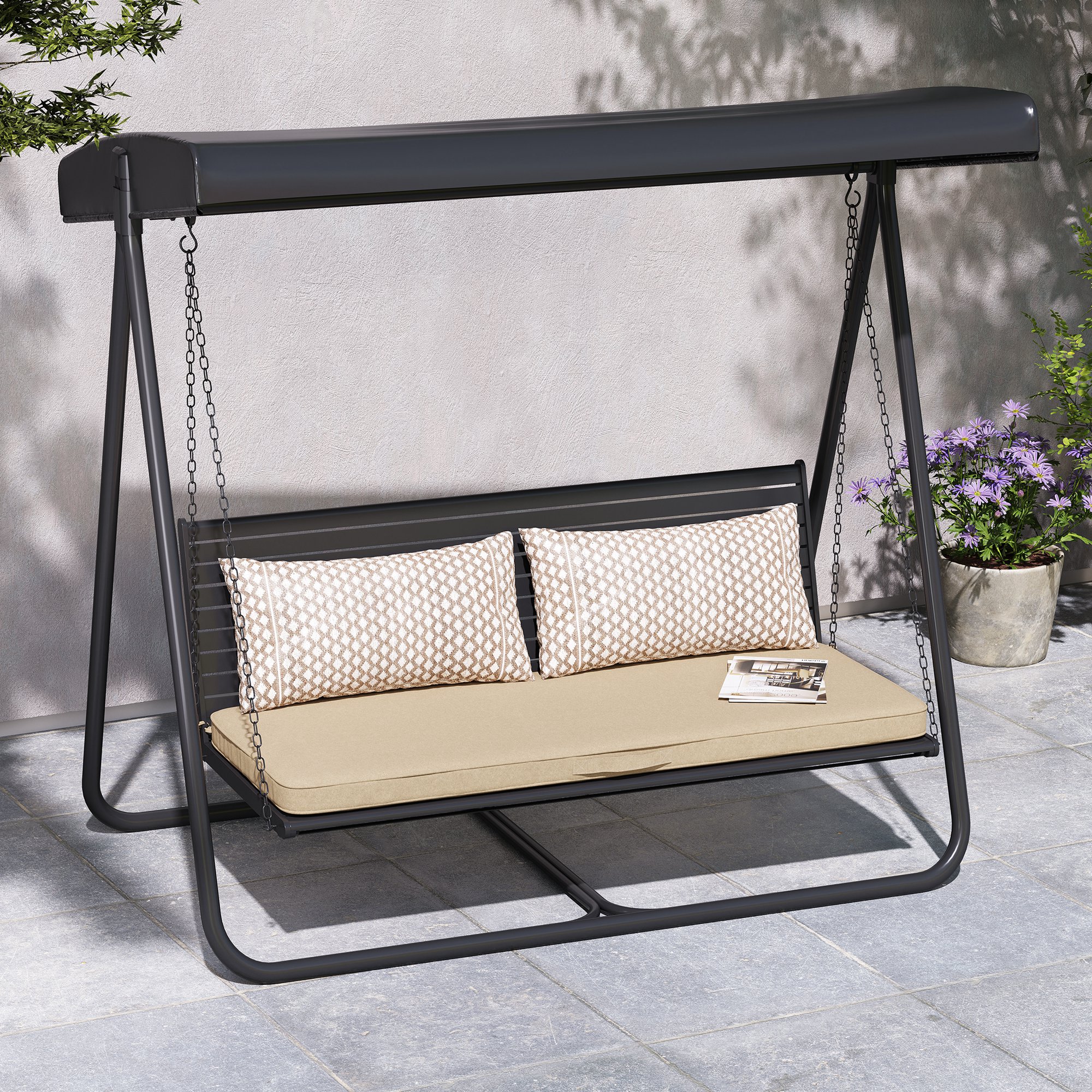 CloudFly CL-CU008BEI48-1 Patio-Furniture-Cushions - View #8