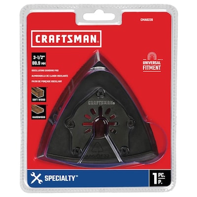 Craftsman Multi Tool Compatible Triangular Oscillating Tool Sanding Pad
