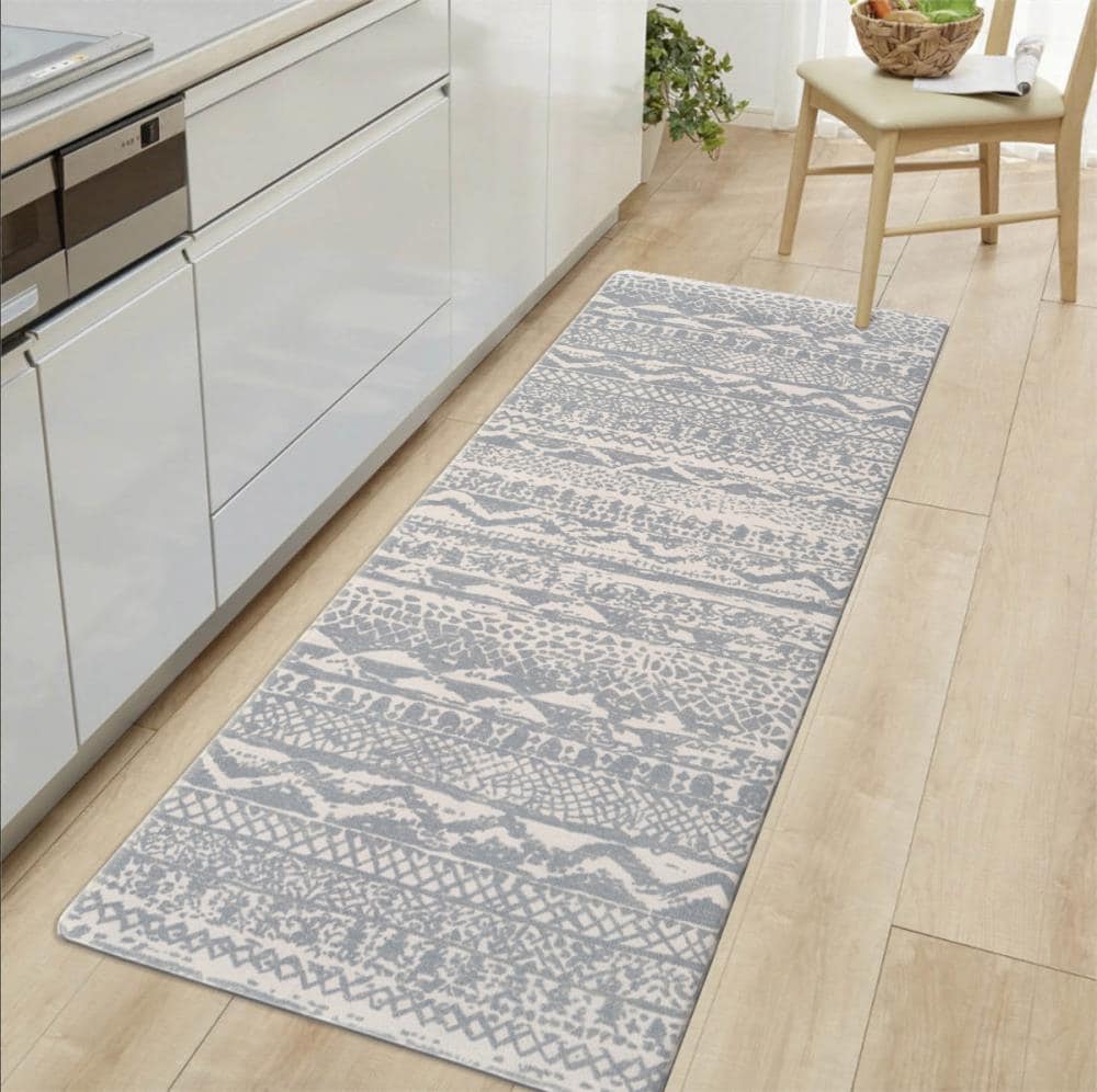 World Rug Gallery 789GRAY18X47 Mats-Cat - View #3