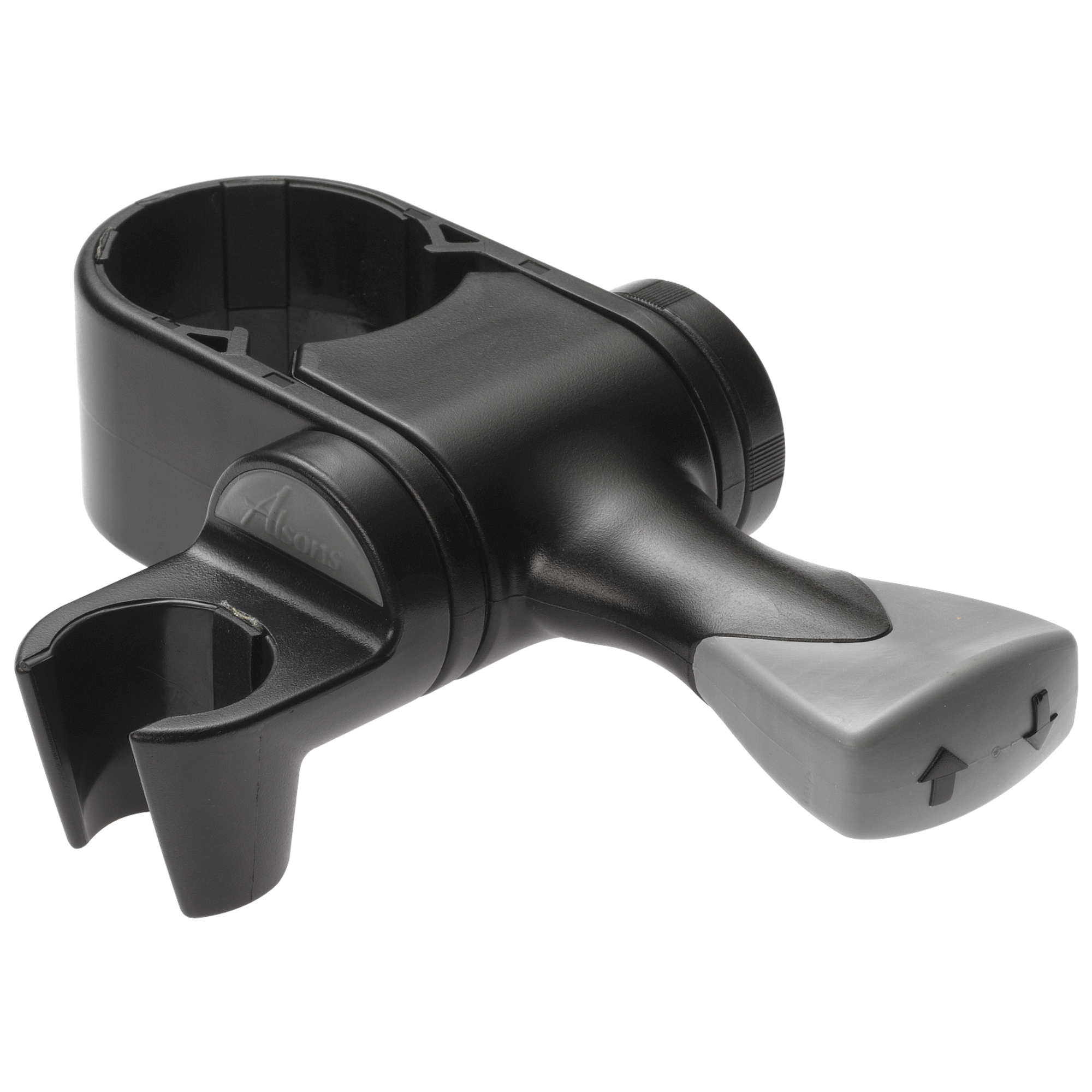 Delta U6300 Universal Showering Components Black 1.844-in Bathtub/Shower Wall Mount Adapter Kit (0.5-ID)