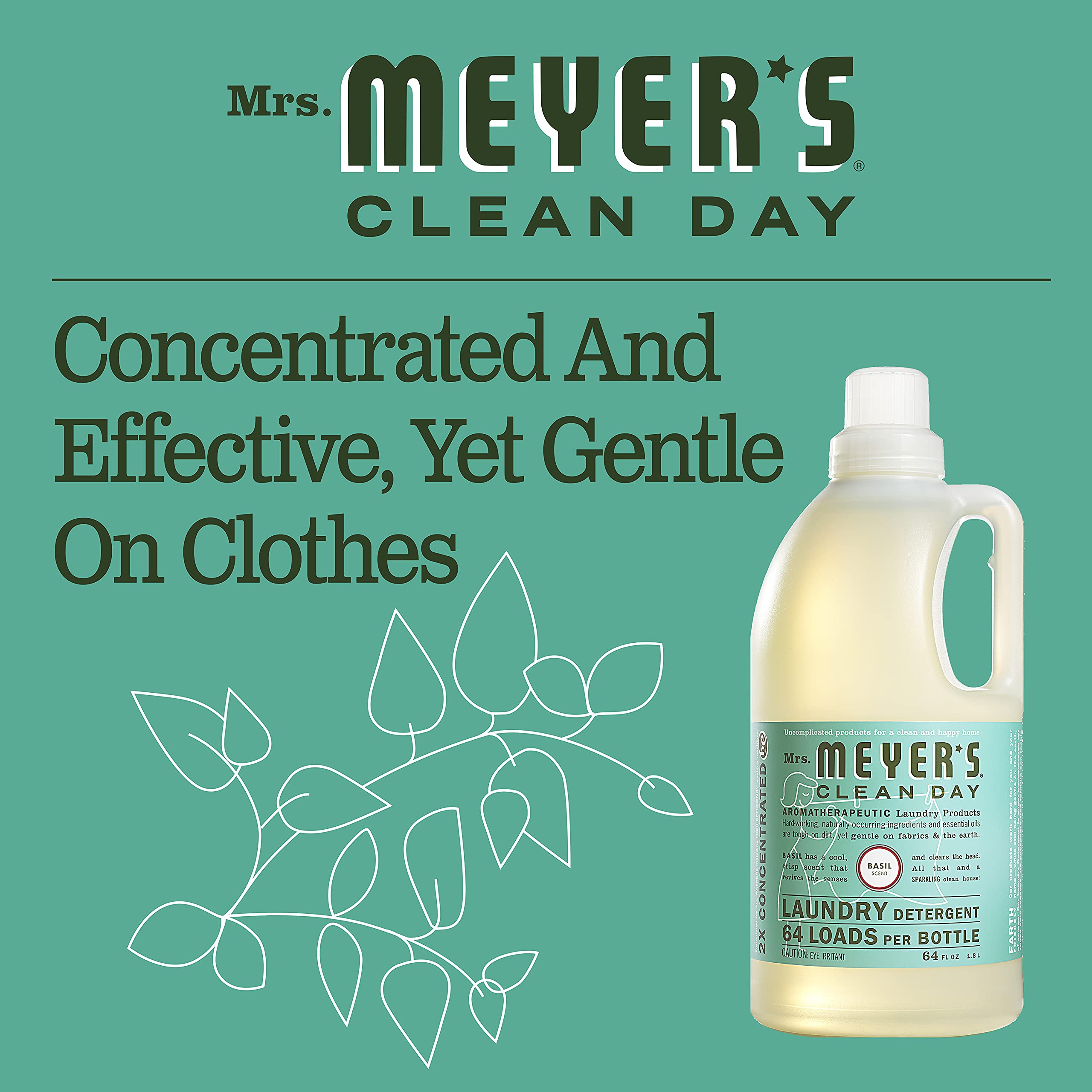 Mrs. Meyer's Clean Day 808124148314 Laundry-Detergent - View #5