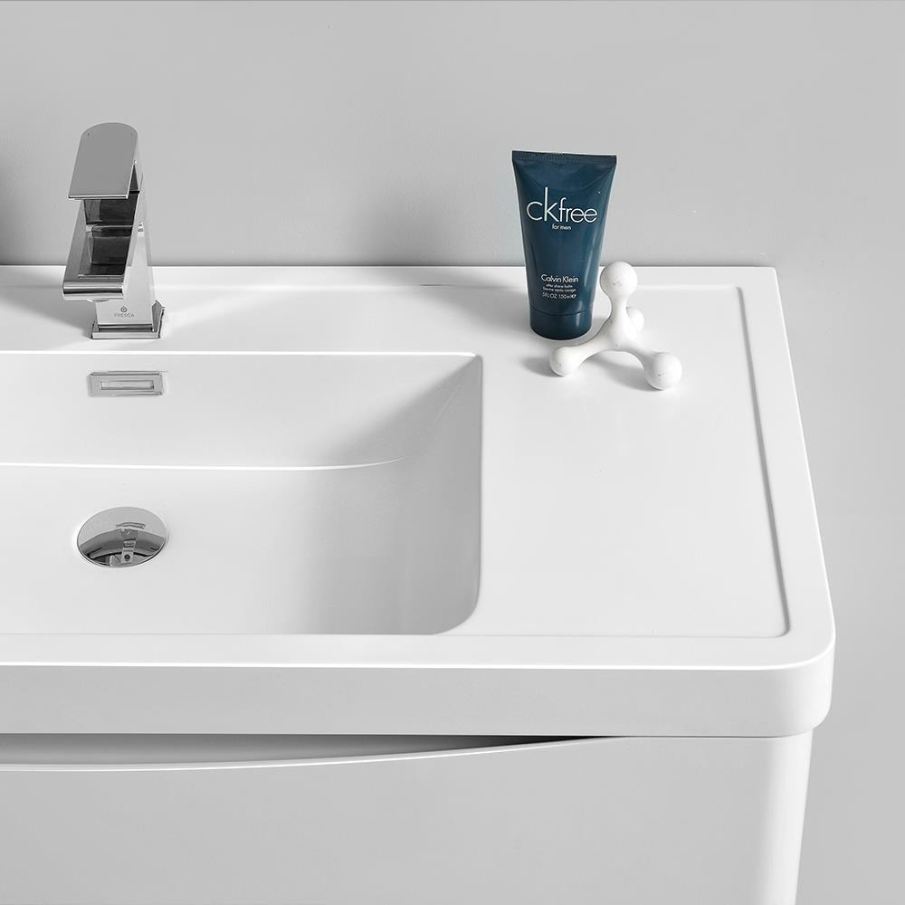 Fresca FCB9048WH-D-I Bath-Vanity-Combo - View #11
