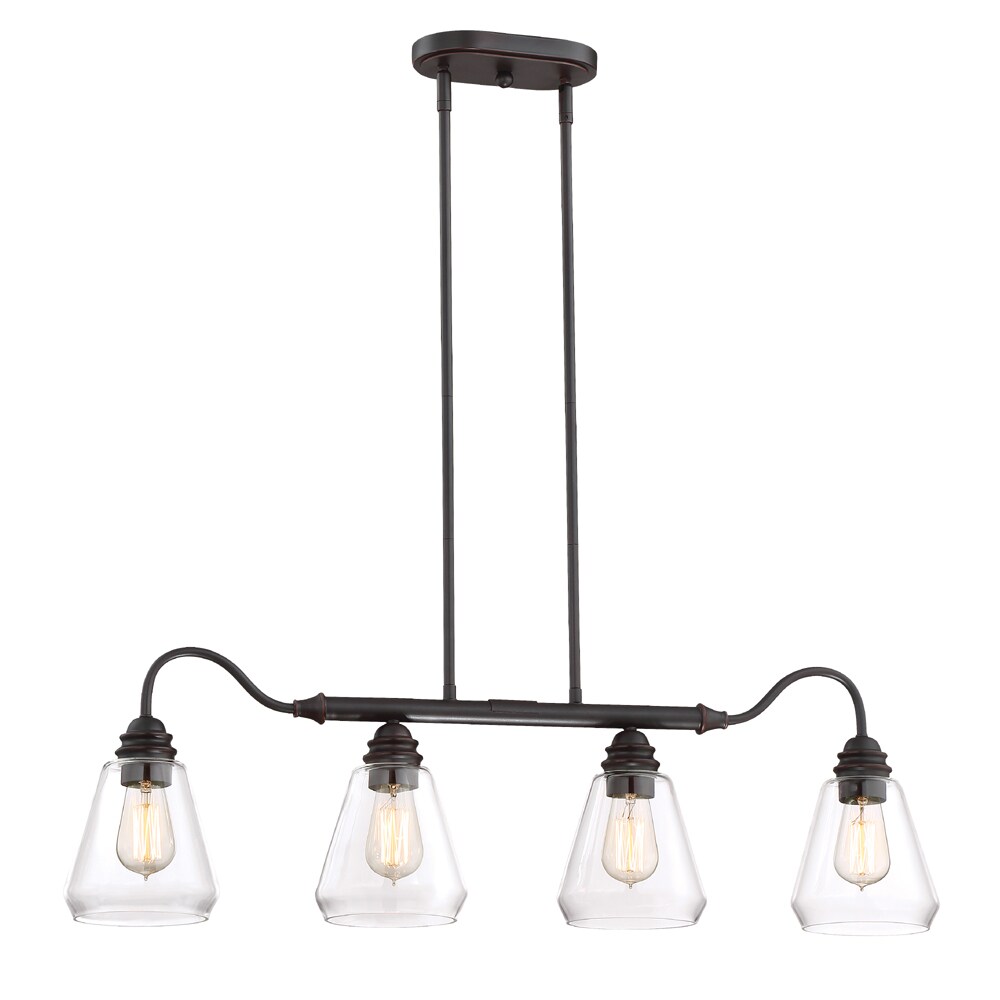 Designers Fountain 90238-SB FounDry Rated 4-Light Satin Bronze Transitional Dry Chandelier