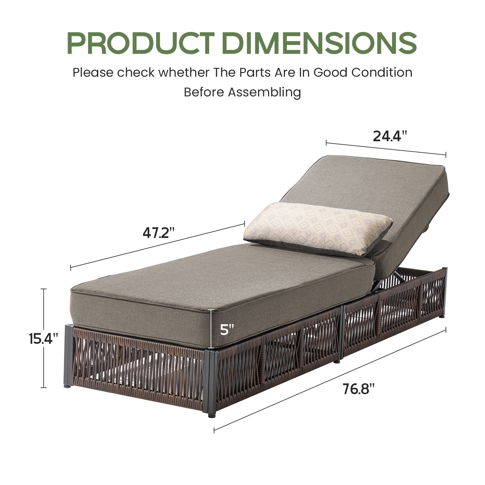 Pocassy PJ-HIBR150-3 Patio-Chairs - View #5