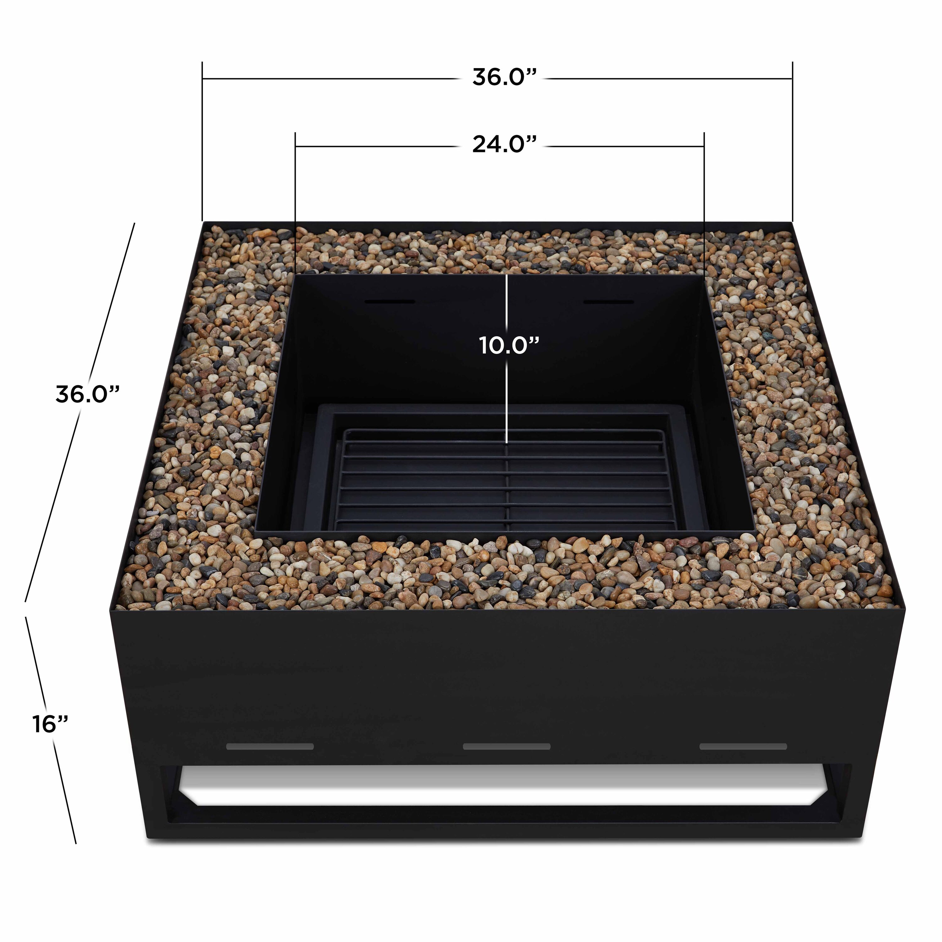 Real Flame 965-BLK Outdoor-Woodburning-Firepits - View #9