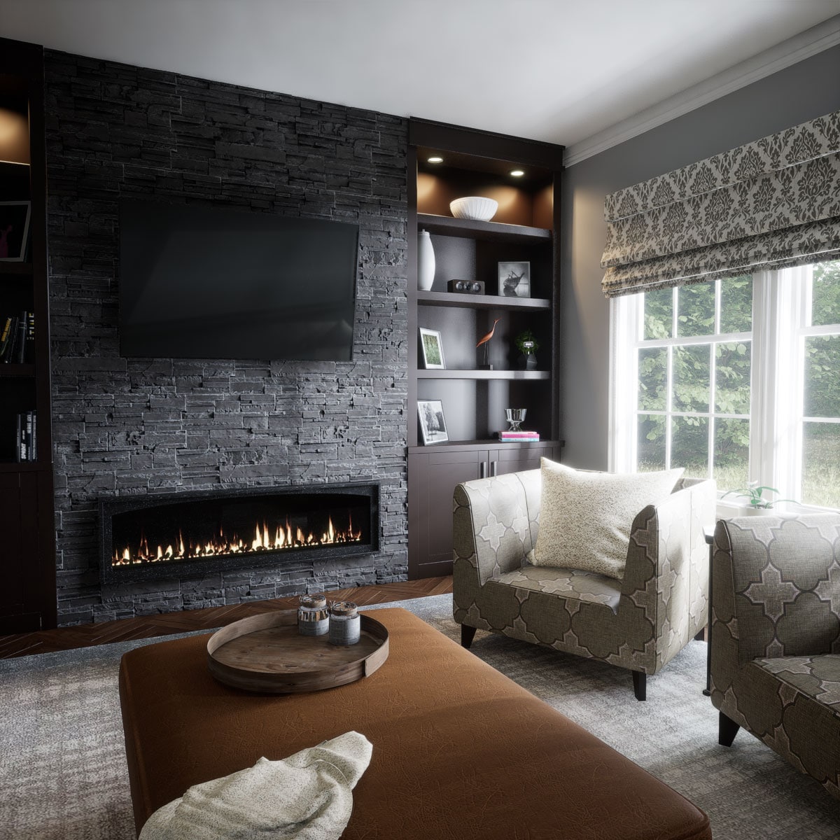 Ekena Millwork PNU24X48CASG Stone-Veneer - View #12