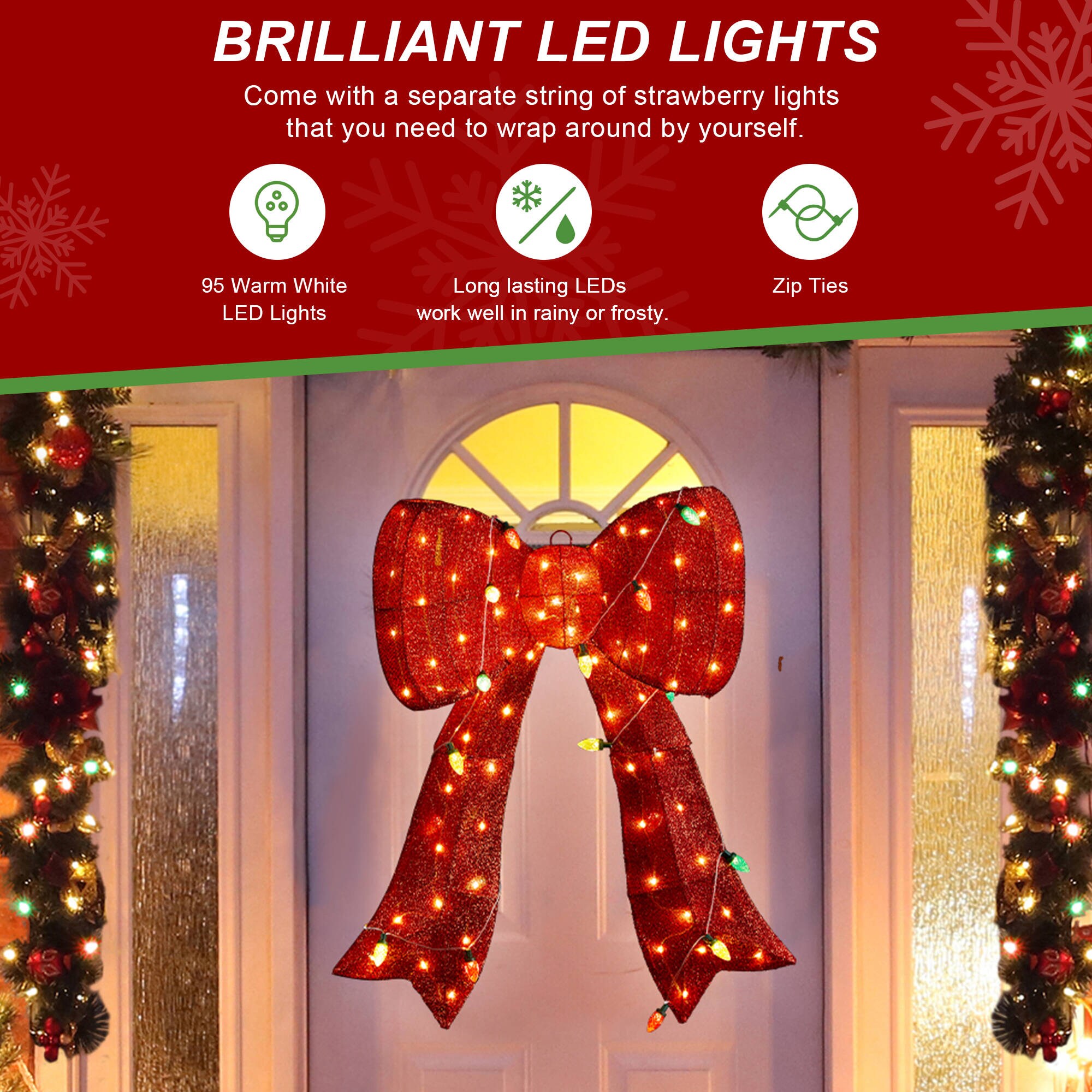 Glitzhome 2039800016 Outdoor-Christmas-Decor - View #5