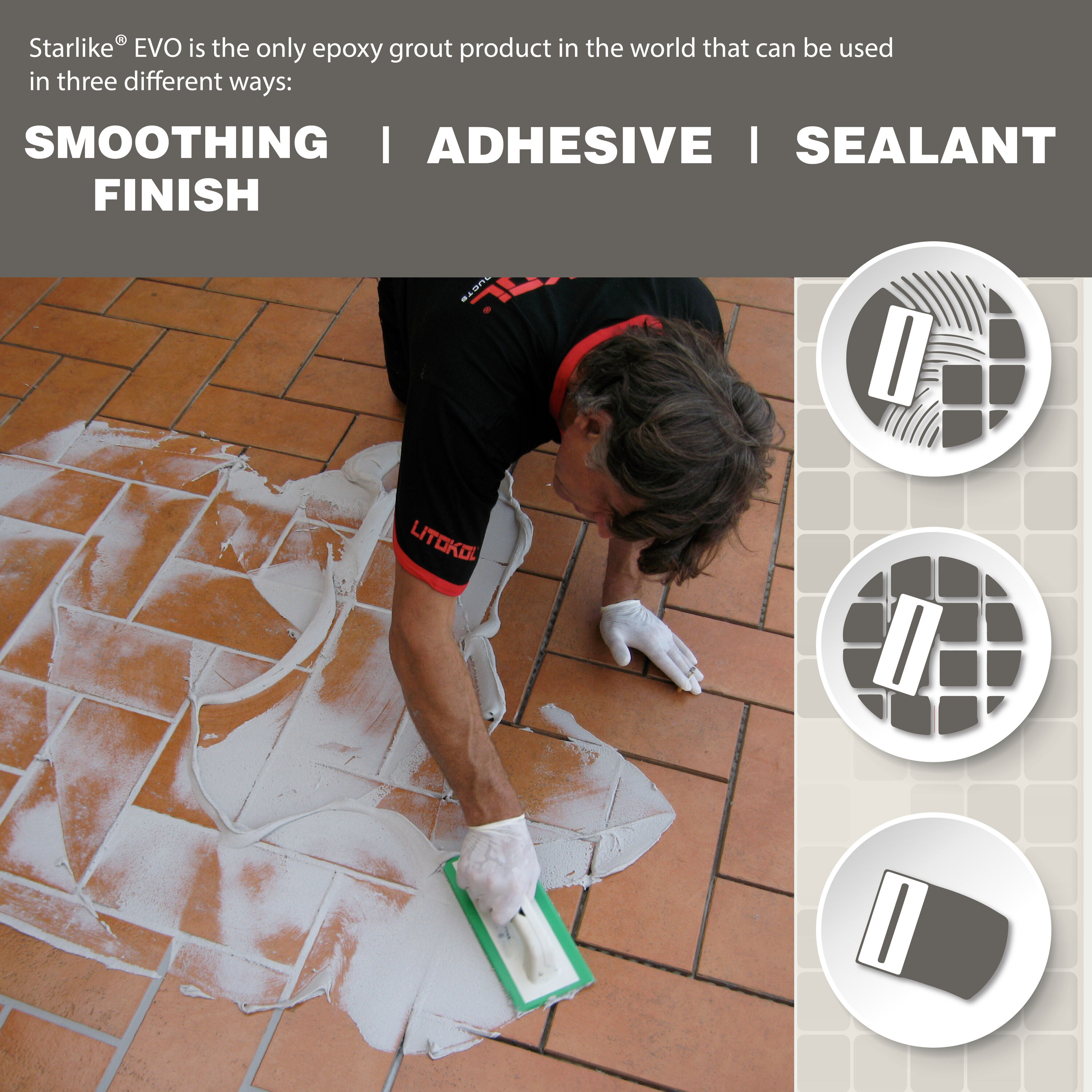 The Tile Doctor 113 2.5KG-5.5LB Grout-Tile - View #3