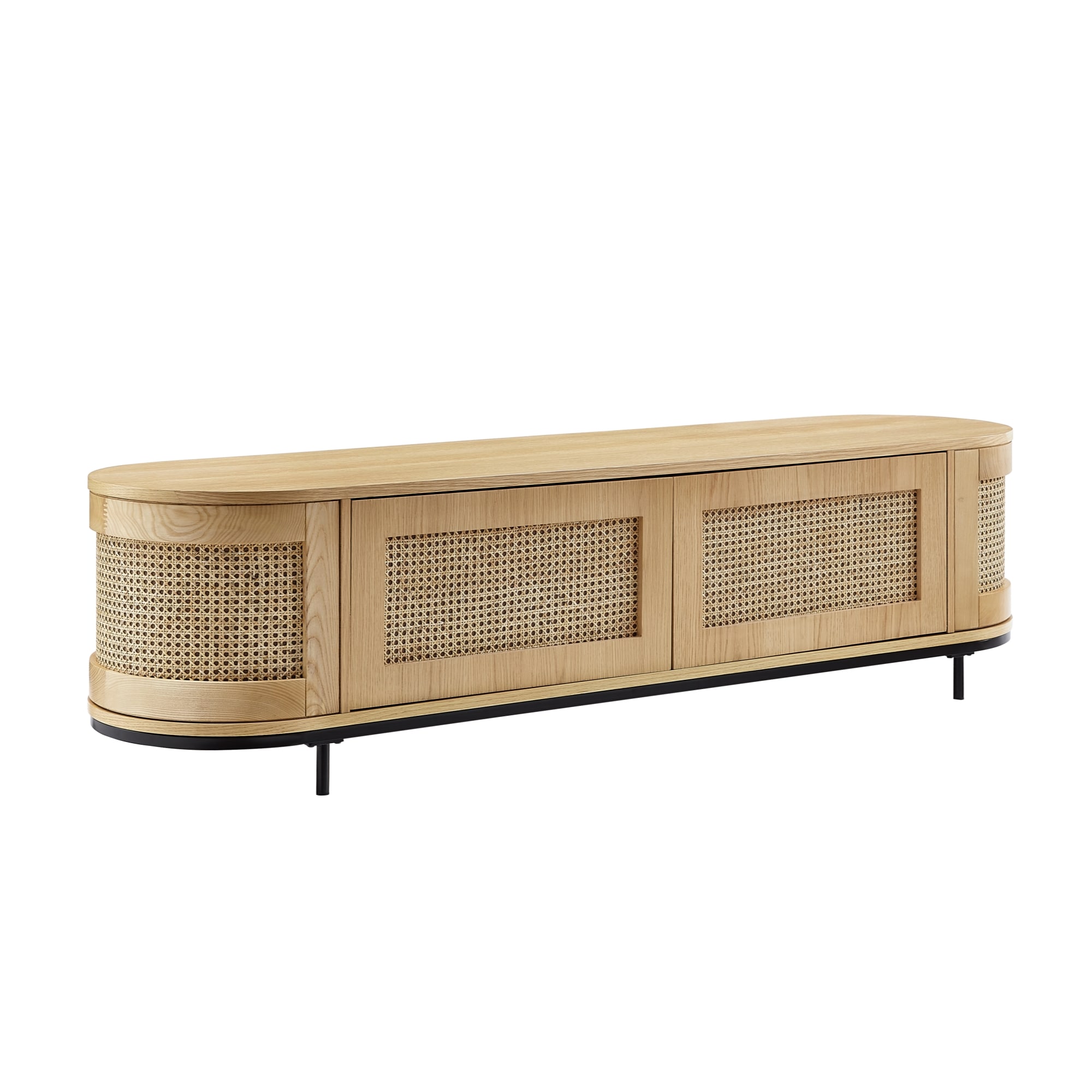 Loft Lyfe MC462-09AK-LS Karam Modern Oak Console Table