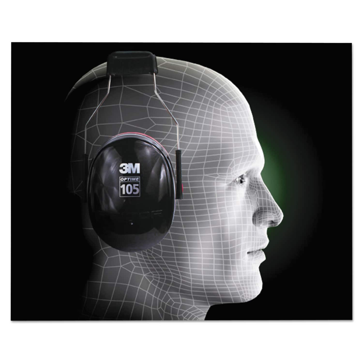 3M™ PELTOR X5 Earmuffs, Over-The-Head, NRR 31 dB