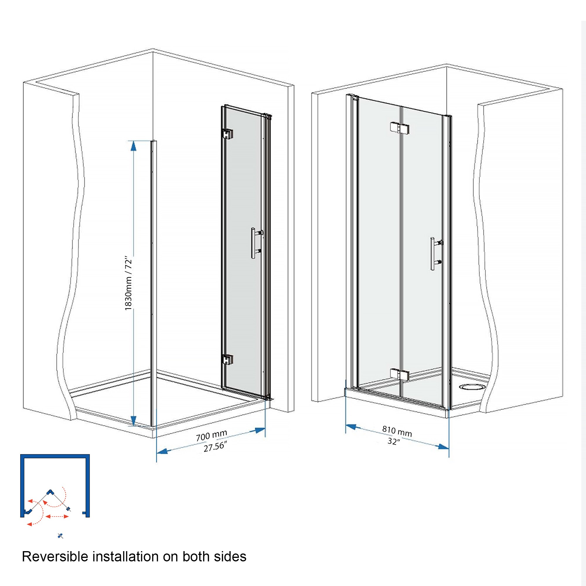 Vanityfus VF-BF-68646 Shower-Doors - View #3