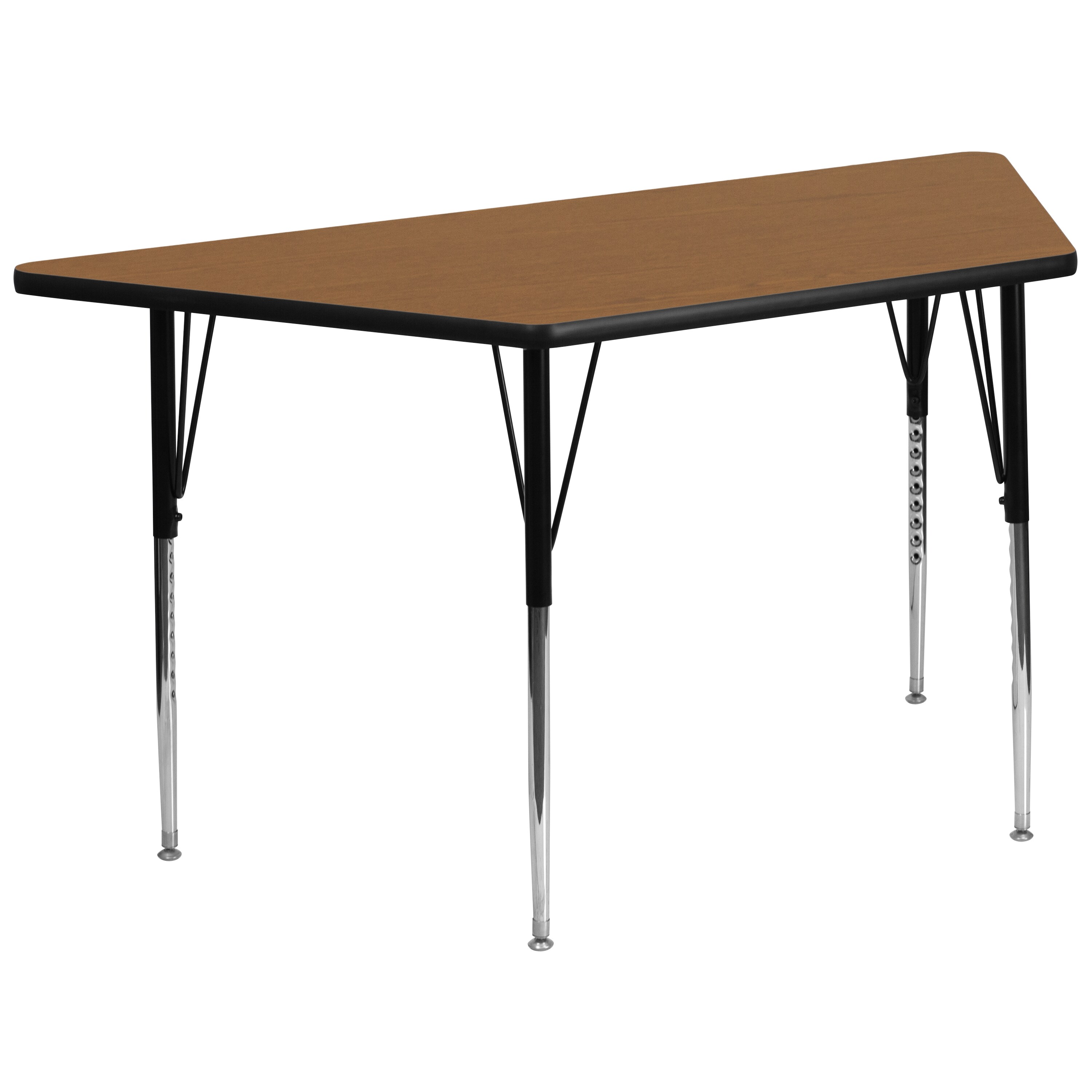 Flash Furniture 847254023986 Oak Rectangular Kid's Play Table