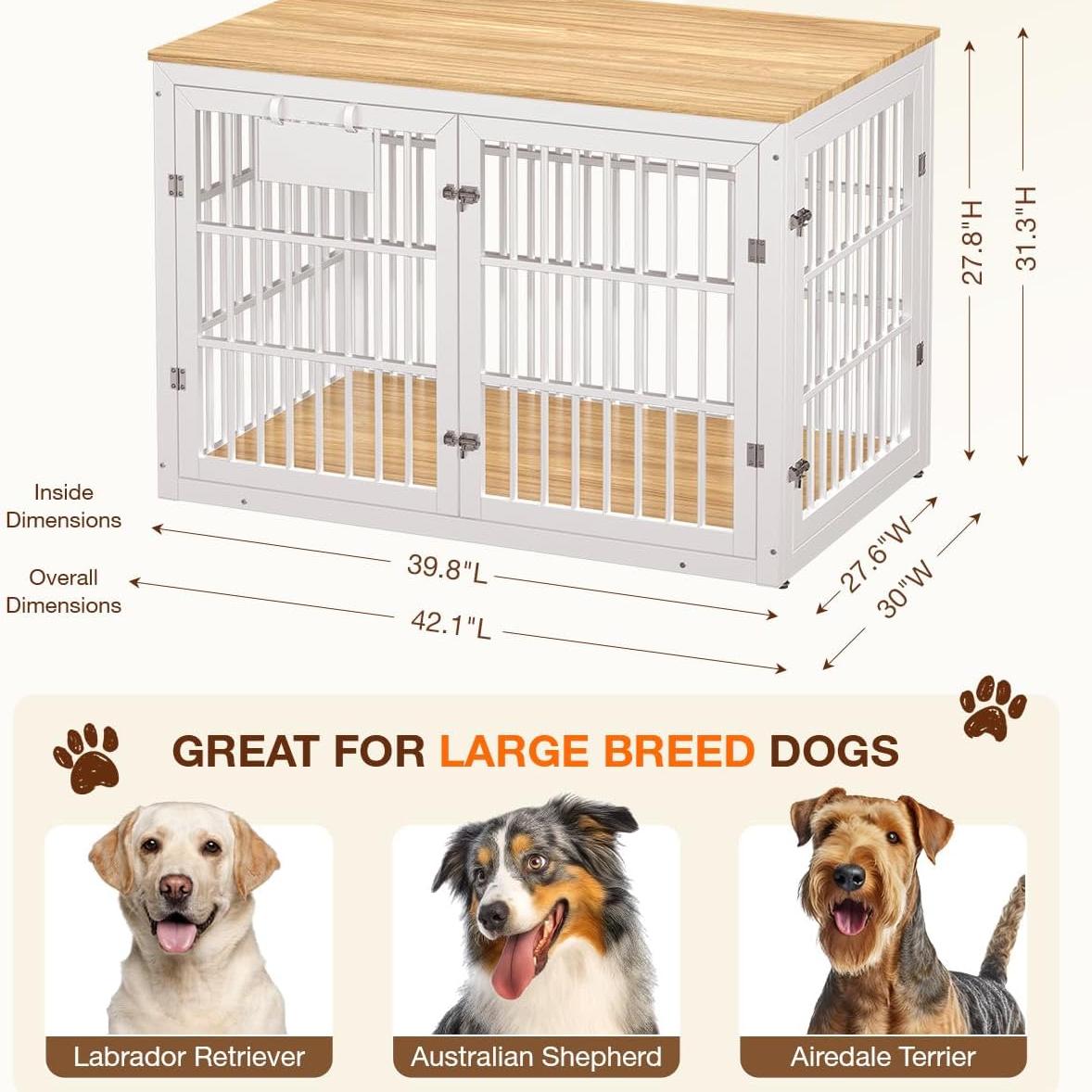 AECOJOY 12083WHMS-LS02 Pet-Crates-Carriers - View #4