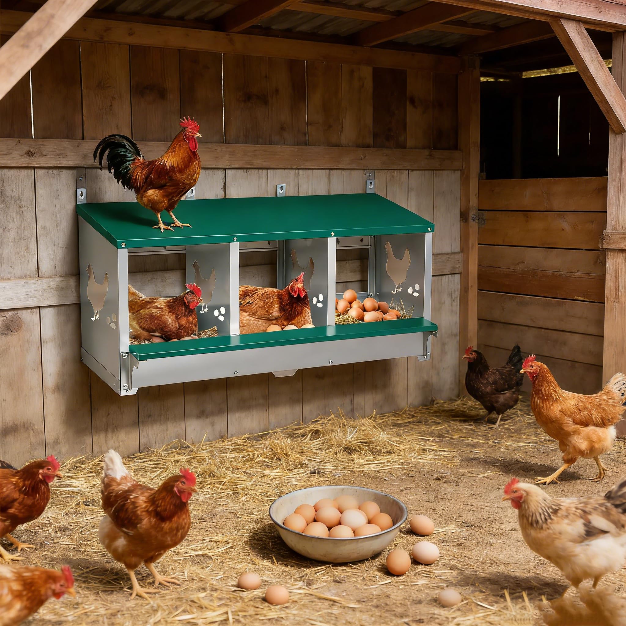 GarveeLife 33HJHHEYCBN Chicken-Coops-Rabbit-Hutches - View #5