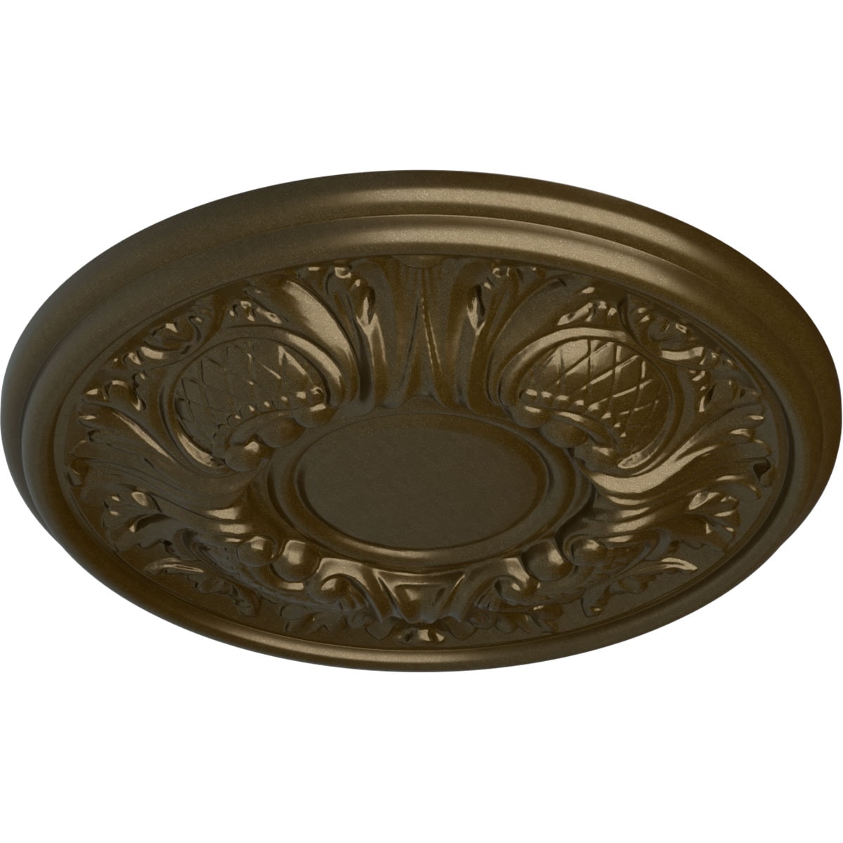 Ekena Millwork CM11WABRS Ceiling-Medallions - View #2