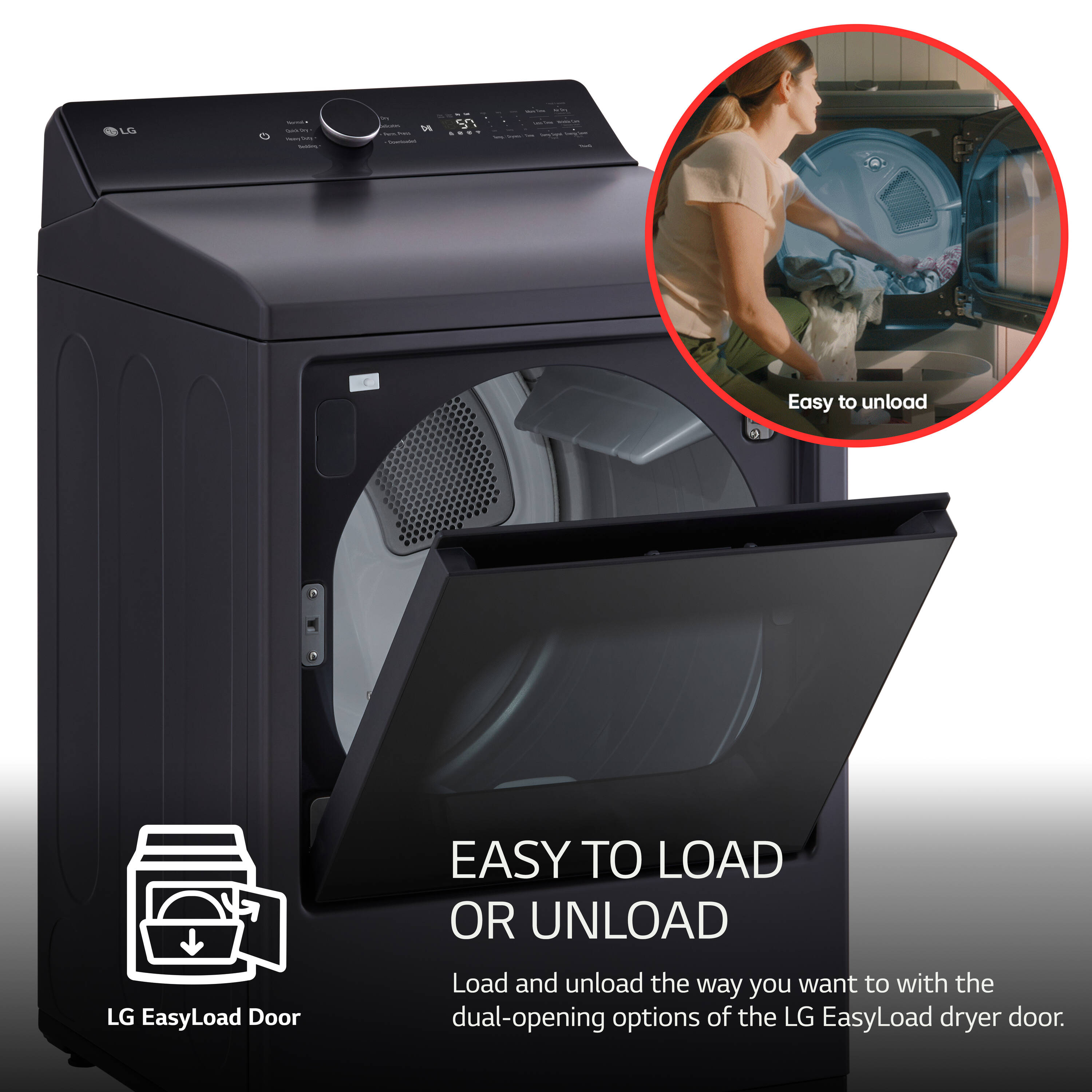 LG DLG8401BE Gas-Dryers - View #4