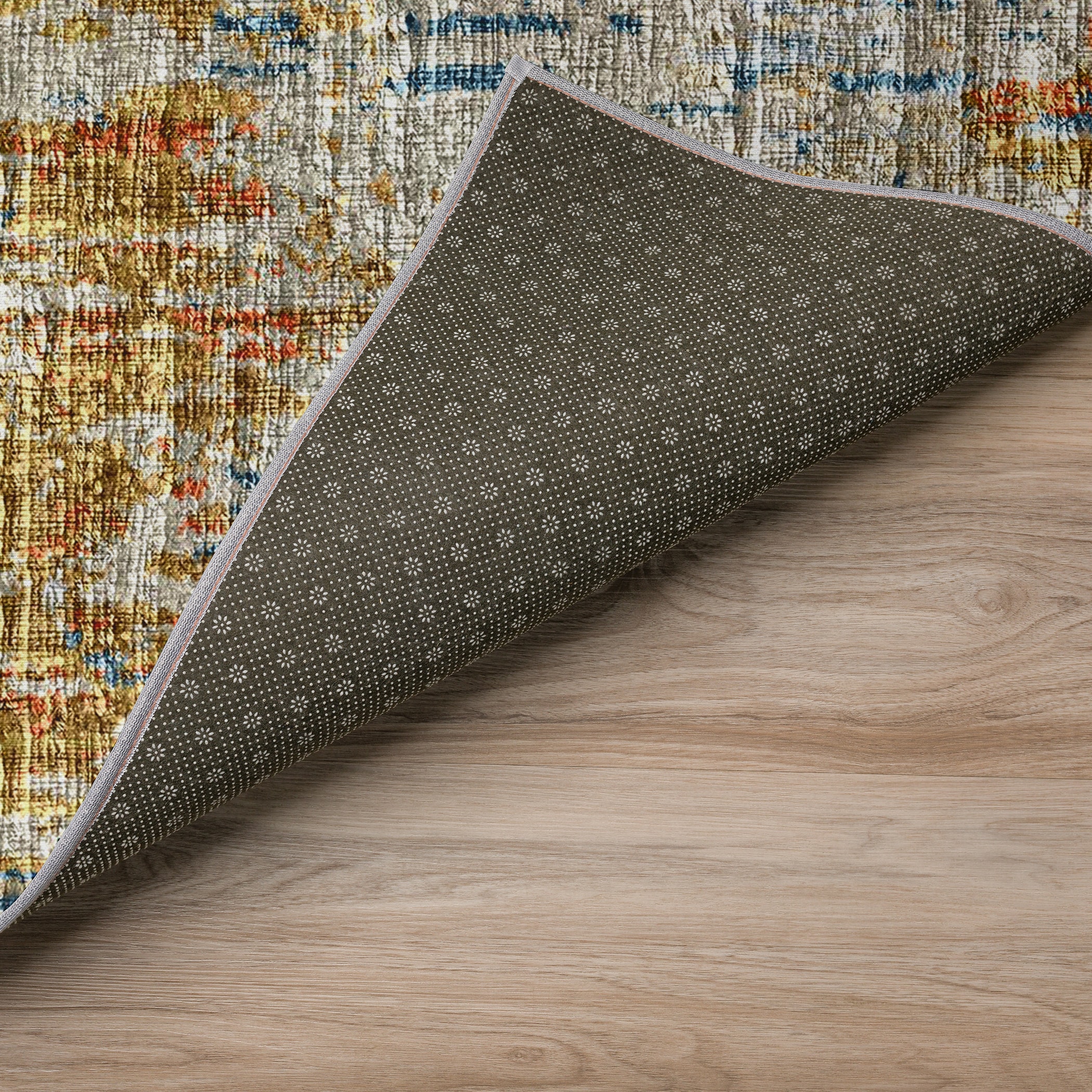 Addison Gilded Multicolor Polyester Indoor Outdoor Scatter Rug
