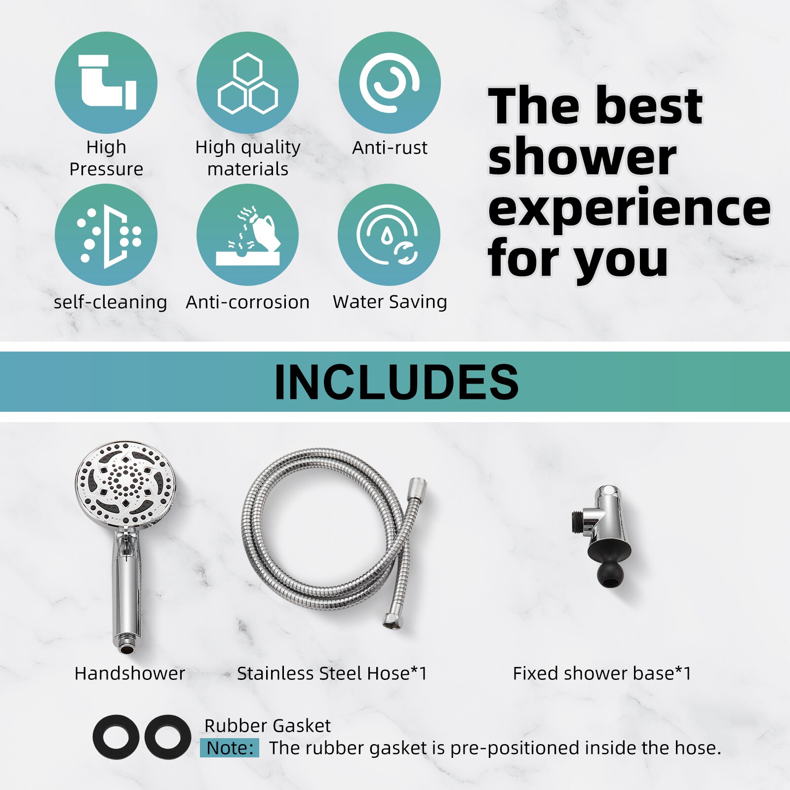 Cobbe LSSHK0207C Fixed-Showerhead - View #7