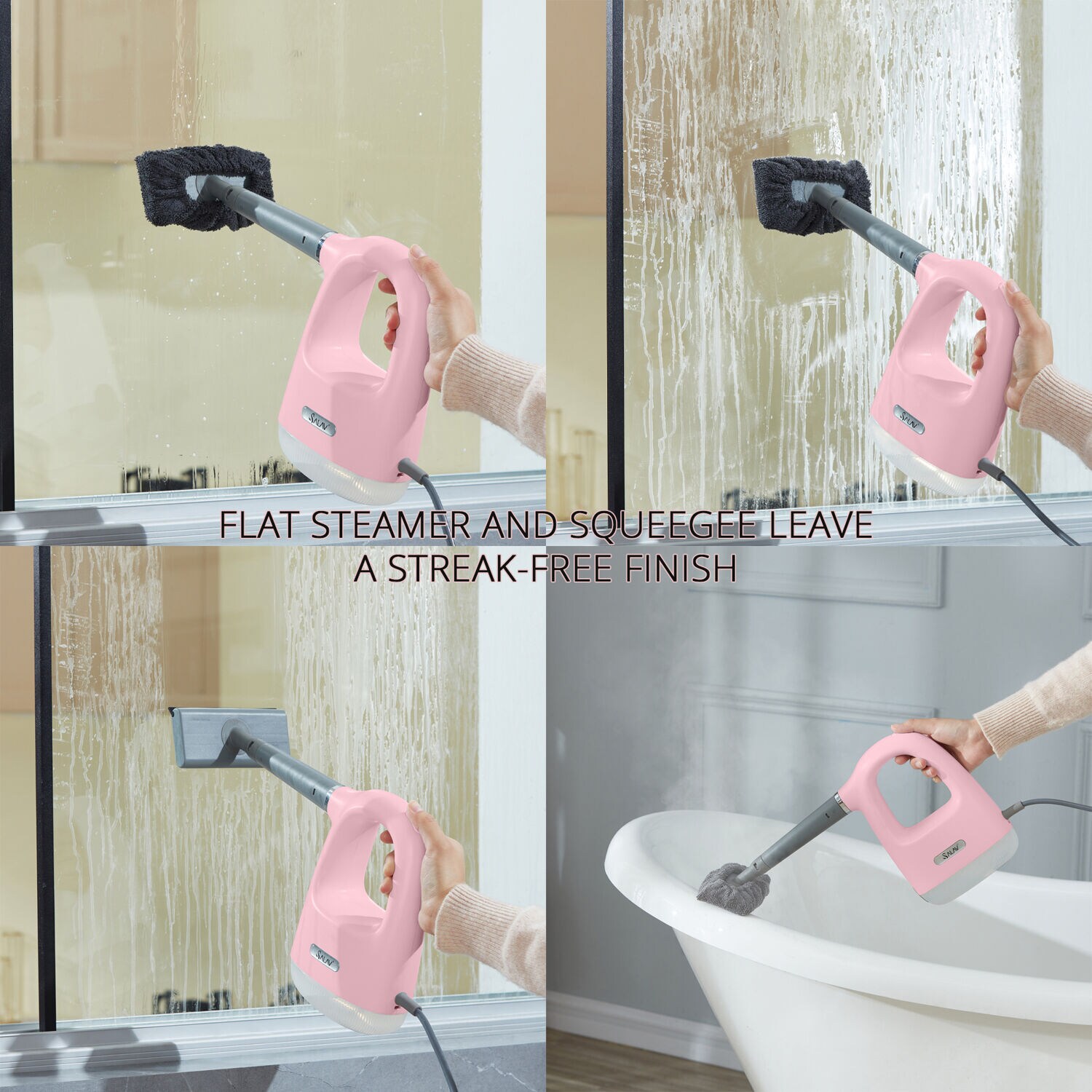 Salav CS-100 PINK Steam-Cleaners - View #10