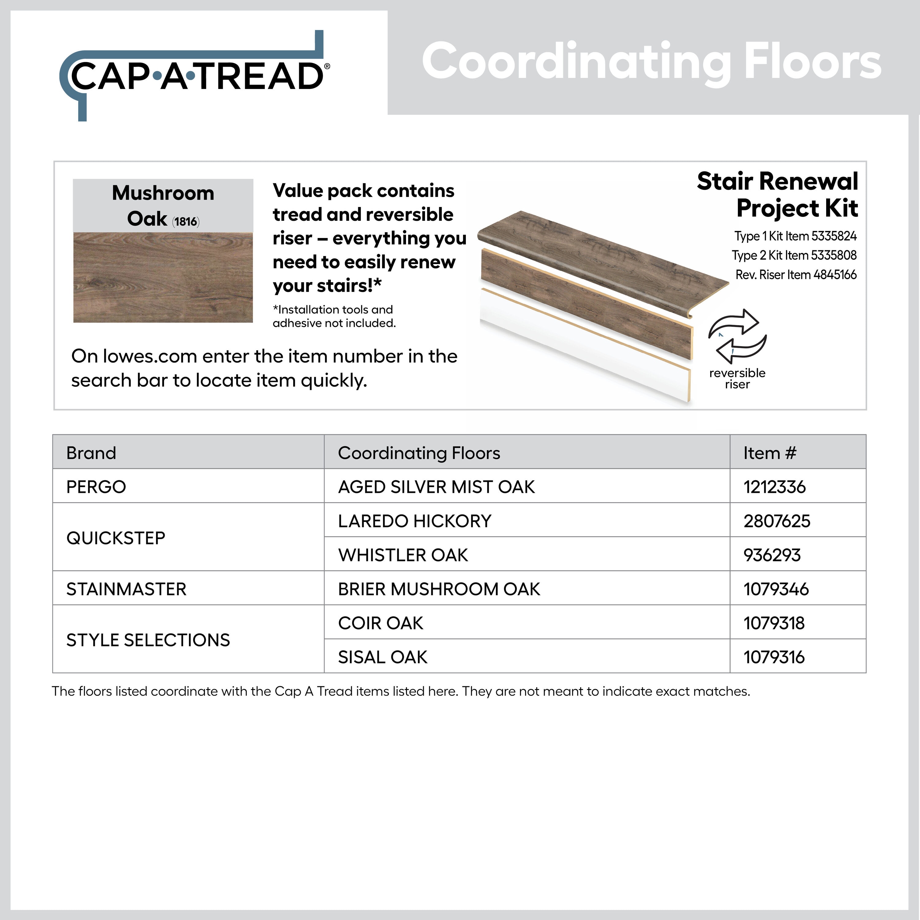 Zamma 20R071816 Stair-Risers - View #2