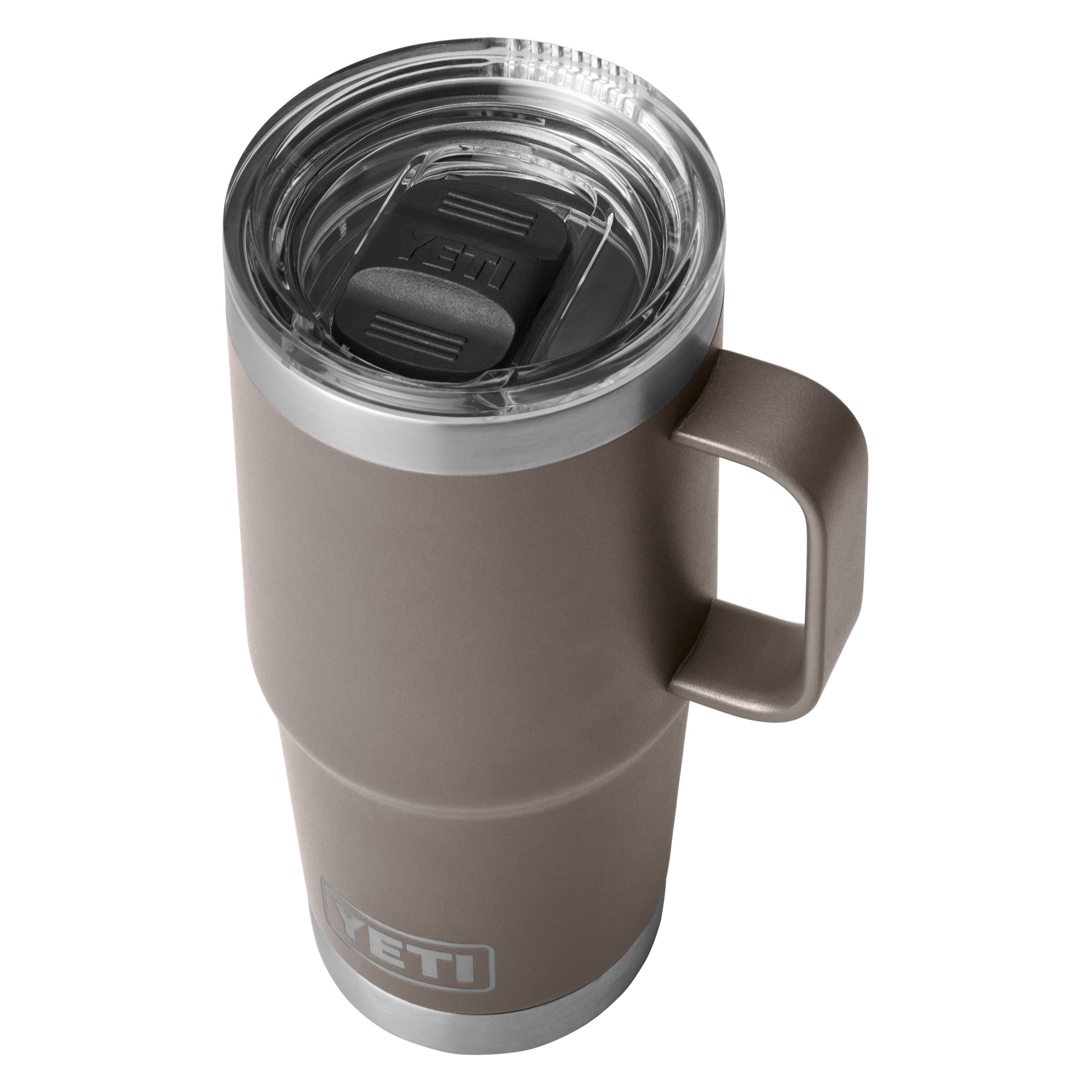 Yeti 21071500686 Rambler 20 oz. Travel Mug with Stronghold Lid - Sharptail  Taupe