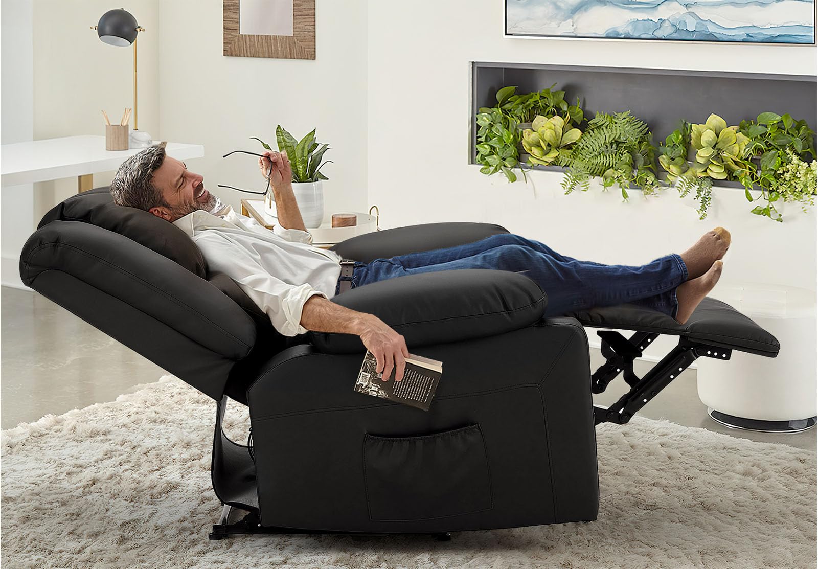 AECOJOY 13051BK-LS01 Sofas-Loveseats - View #2