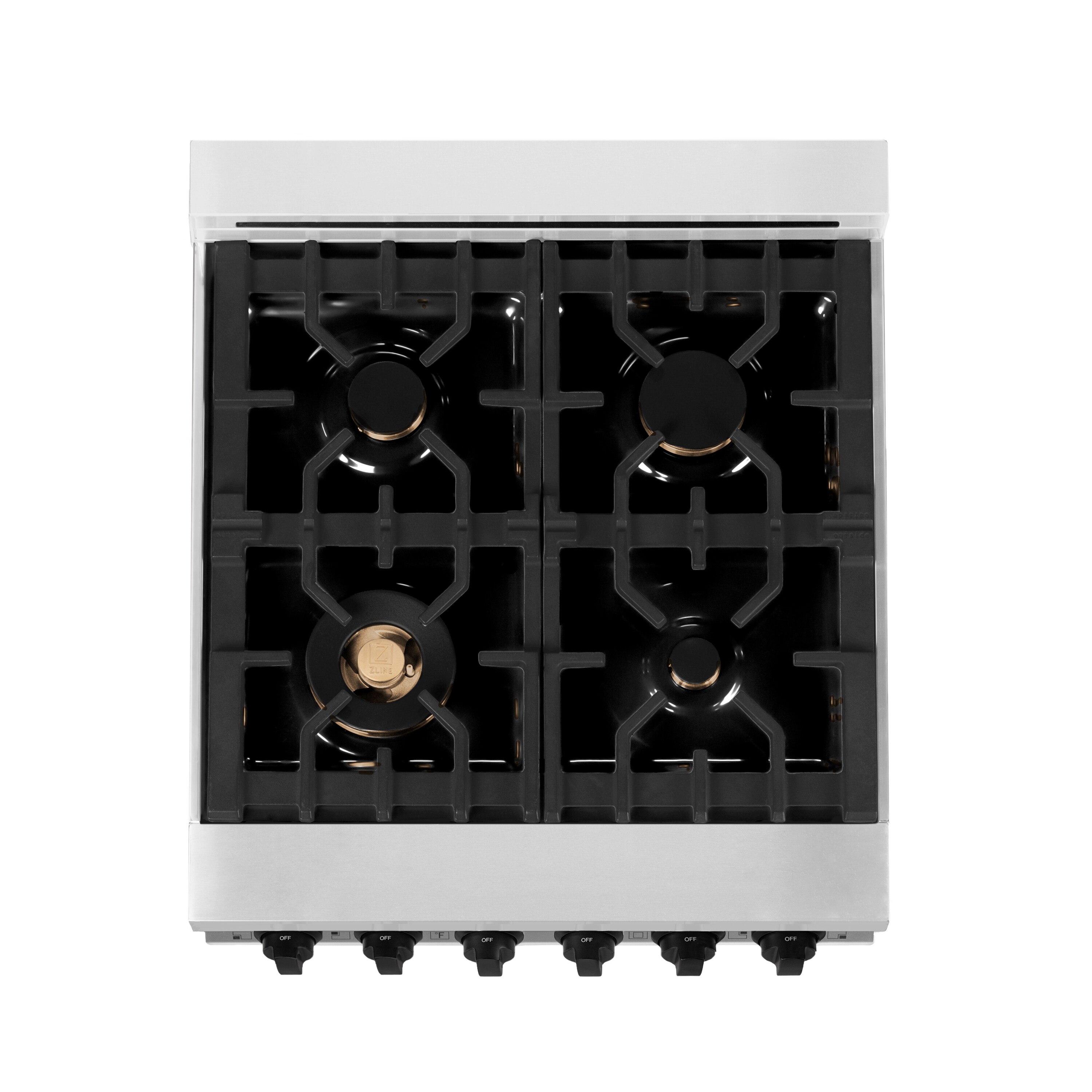 ZLINE KITCHEN & BATH RAZ-WM-24-MB Dual-Fuel-Ranges - View #8