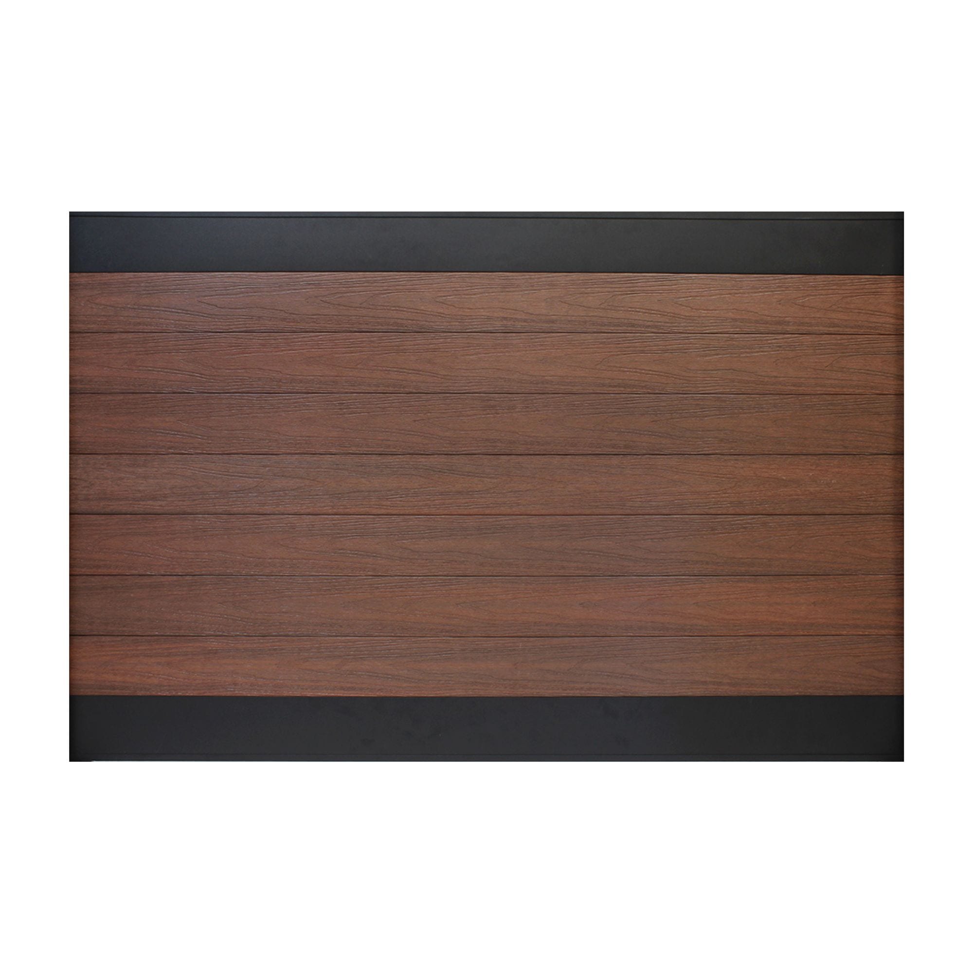 Infinity Euro EF 02102 4-Feet H x 6-Feet W Black Rose Privacy Composite Fence Panel