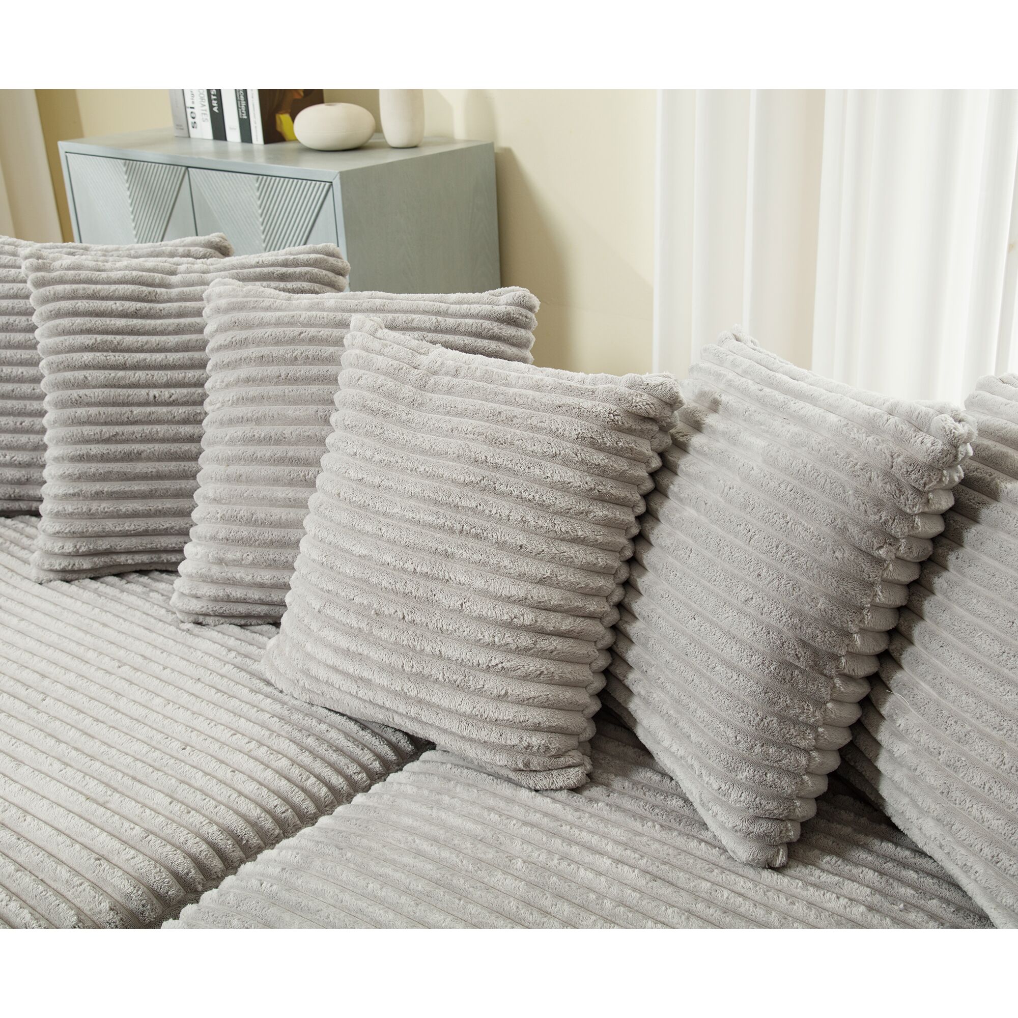  S00058-GRAY Sofas-Loveseats - View #3