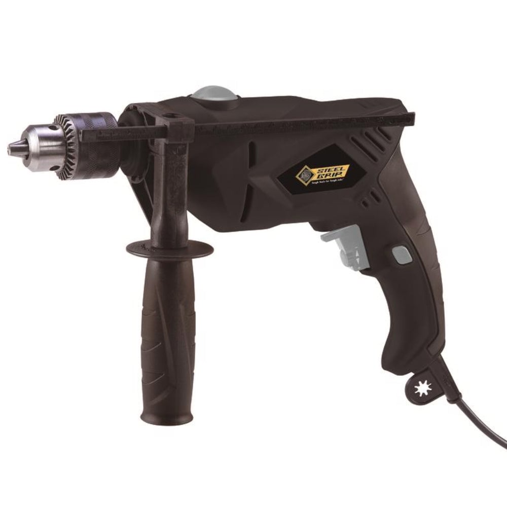 Steel Grip 6 Amp 1/2 in Corded Hammer Drill Keyed Chuck 0 to 2800 RPM #Z1J-DH41-13