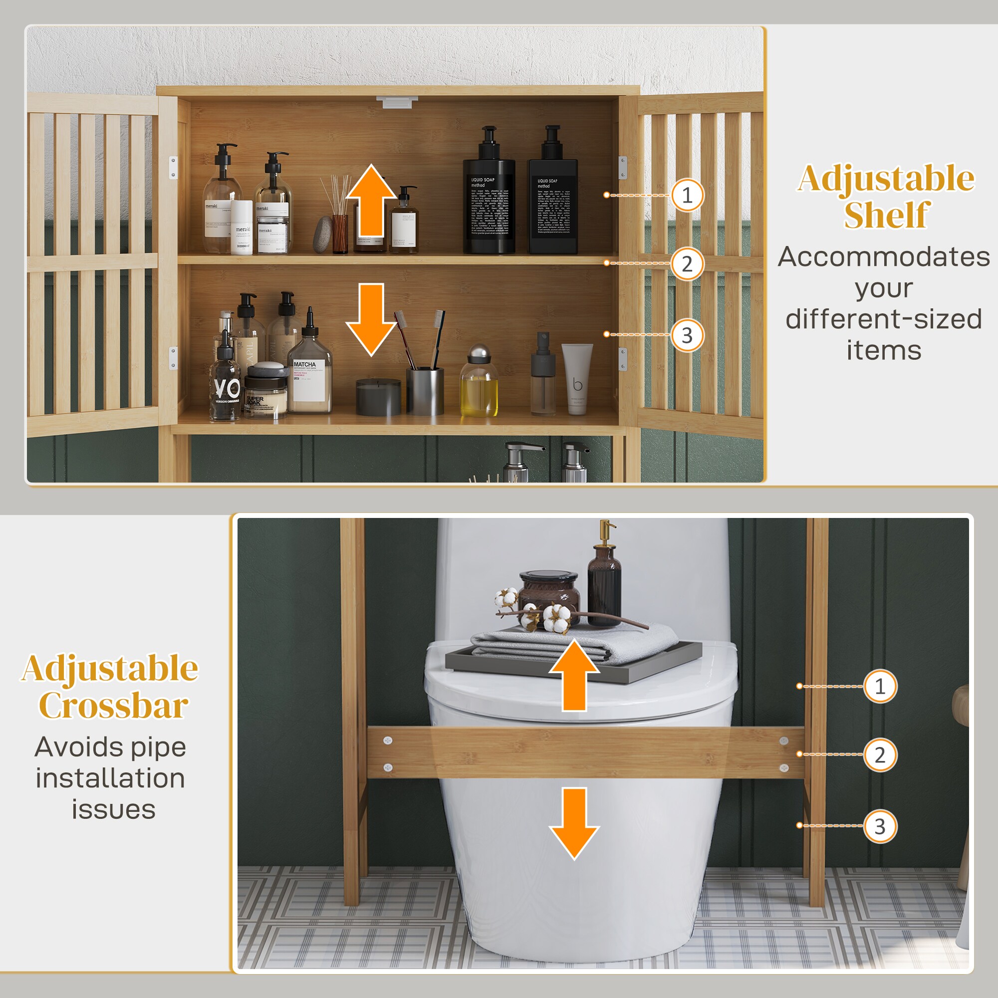 Forclover DASE-P217003 Bathroom-Wall-Cabinets - View #8