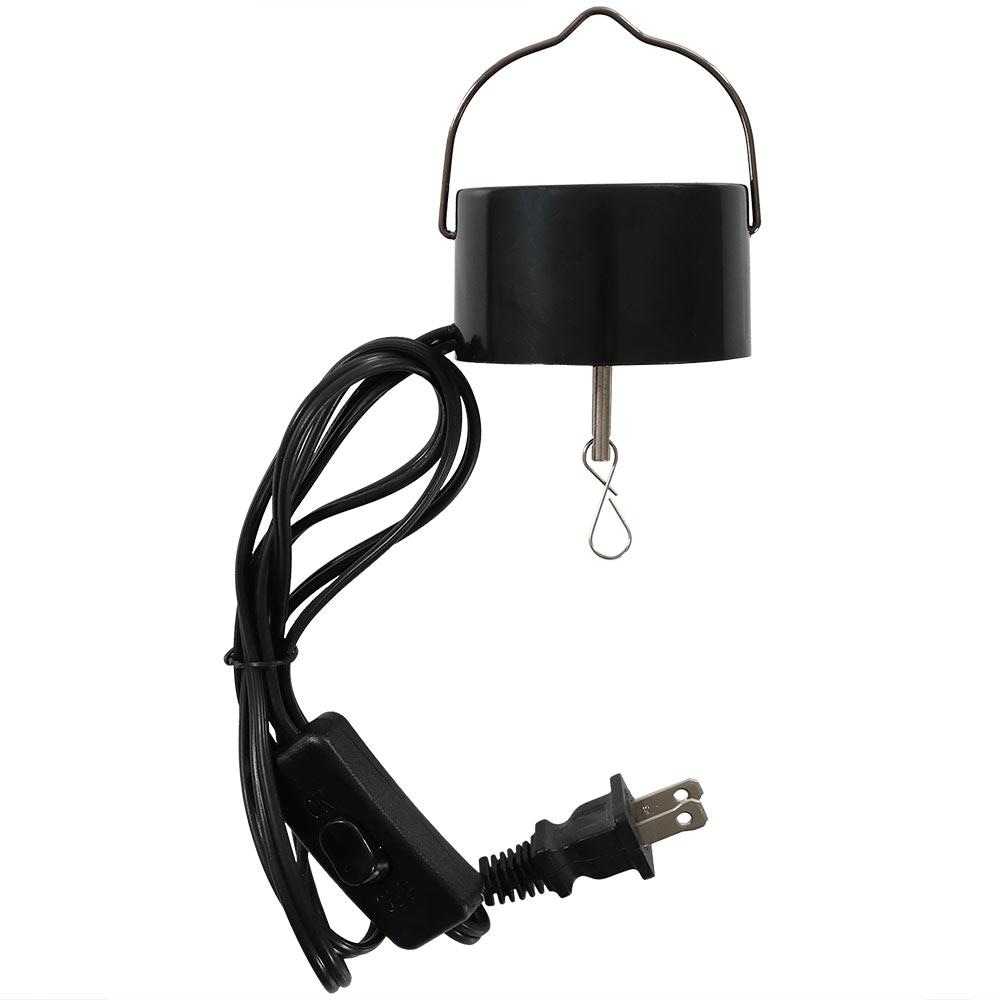 Sunnydaze Decor SHE-706 Black Plastic Wind Spinner