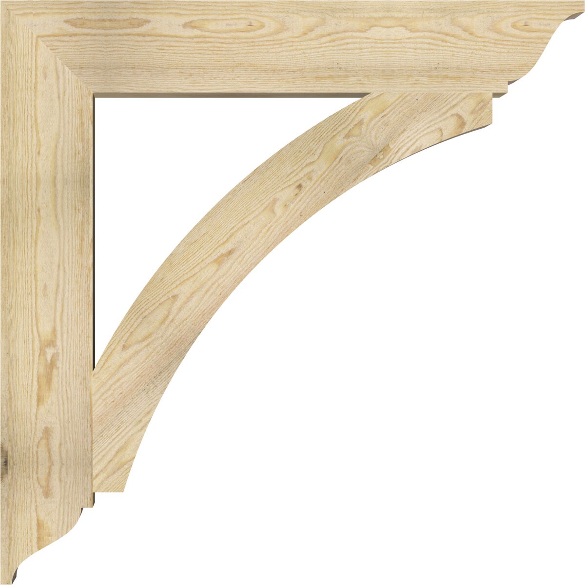 Ekena Millwork BKT06X38X38THR01RDF Exterior-Brackets-Braces - View #3