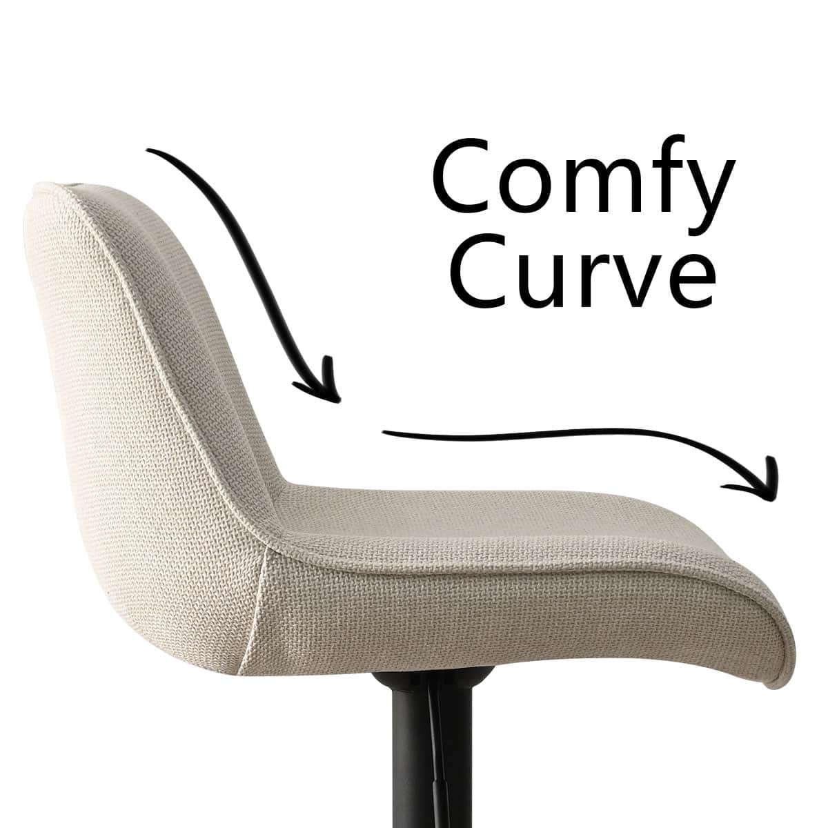 Maison Boucle HUNTER-AB-BEIGE-4 stools - View #6