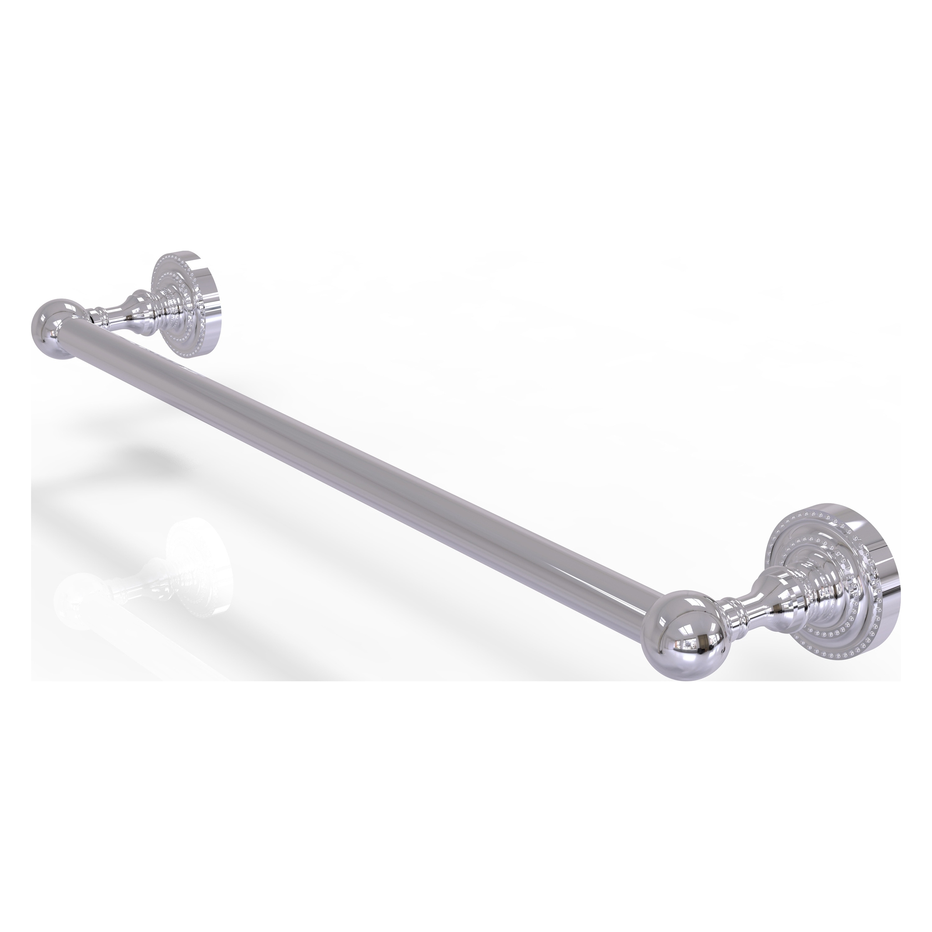 Allied Brass DT-41/36-PC Dottingham 36-in Polished Chrome Wall mount Single Towel Bar