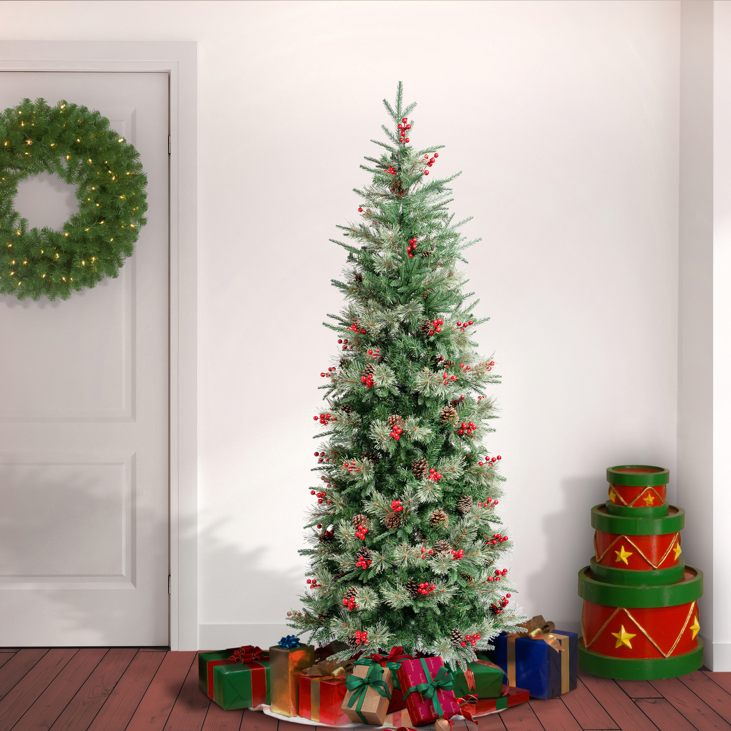 National Tree Company VIR8-502-60 Artificial-Christmas-Trees - View #2