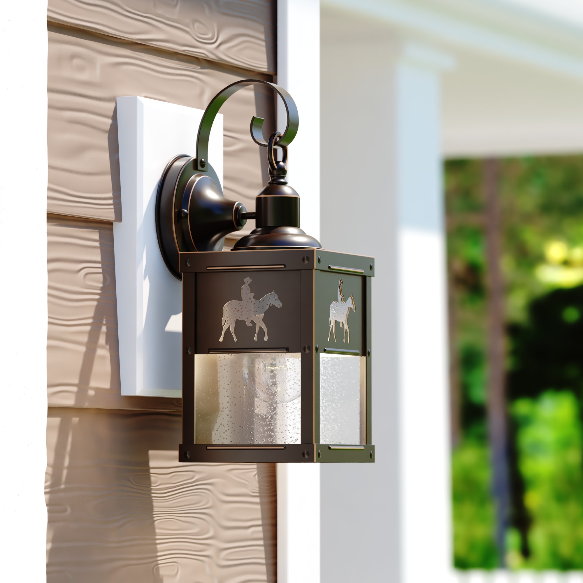 Cascadia Trail 1-Light 13-in H Oil-Rubbed Bronze Outdoor
