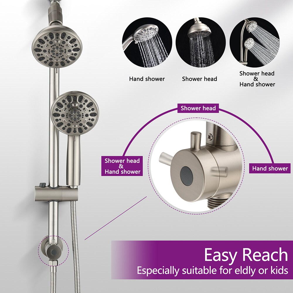 EQLOO AE428BN Fixed-Showerhead - View #3