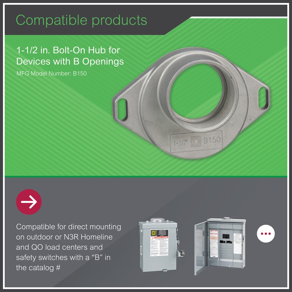 Square D B150 Load-Center-Accessories - View #2