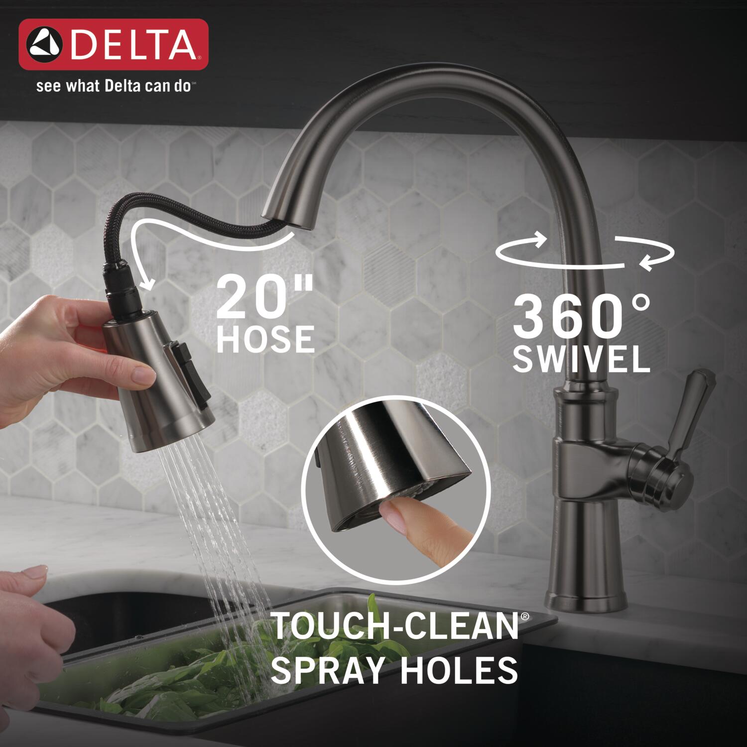 Delta 19964Z-KSSD-DST Kitchen-Faucets - View #5