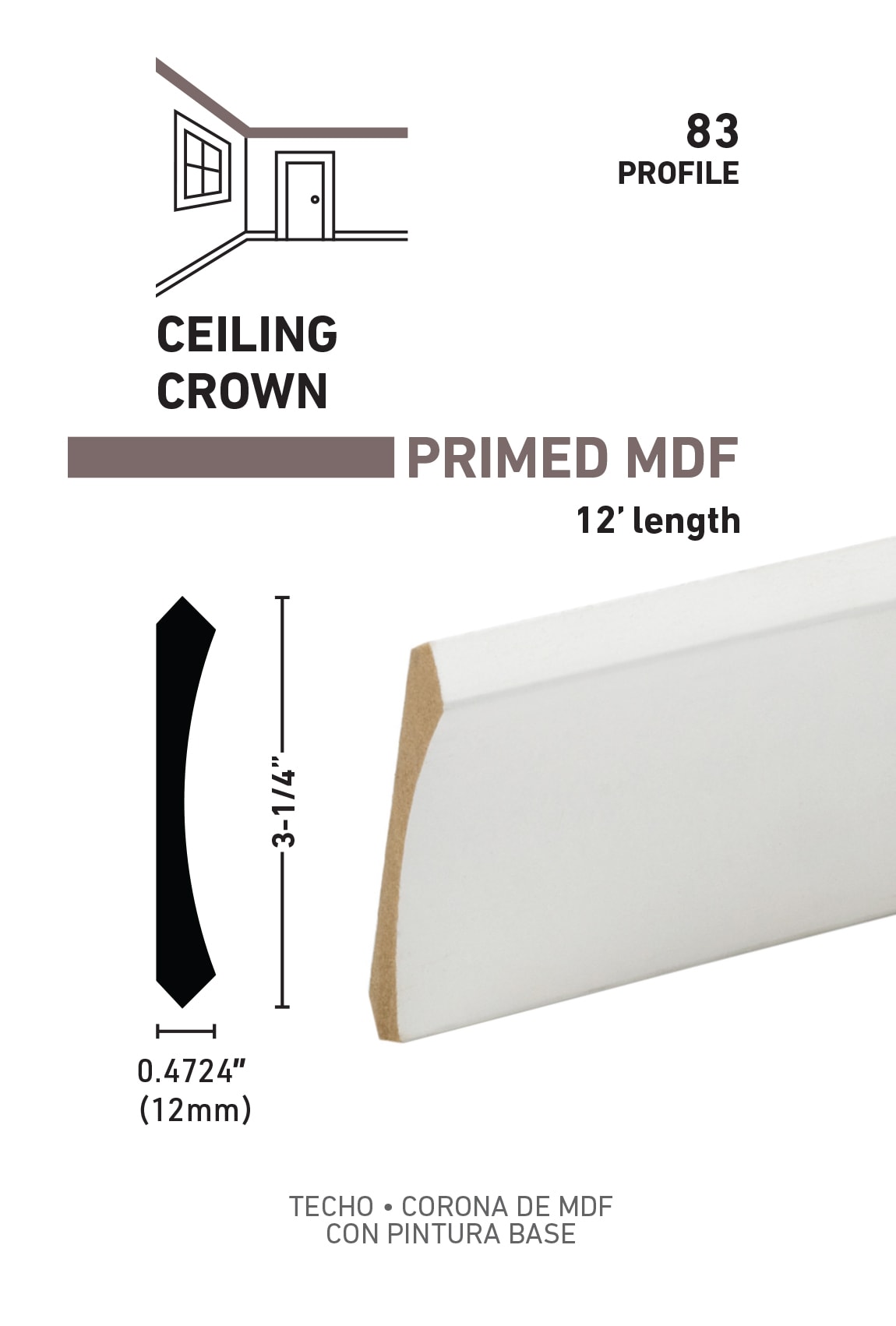 RELIABILT L04083512 Crown-Moulding - View #3