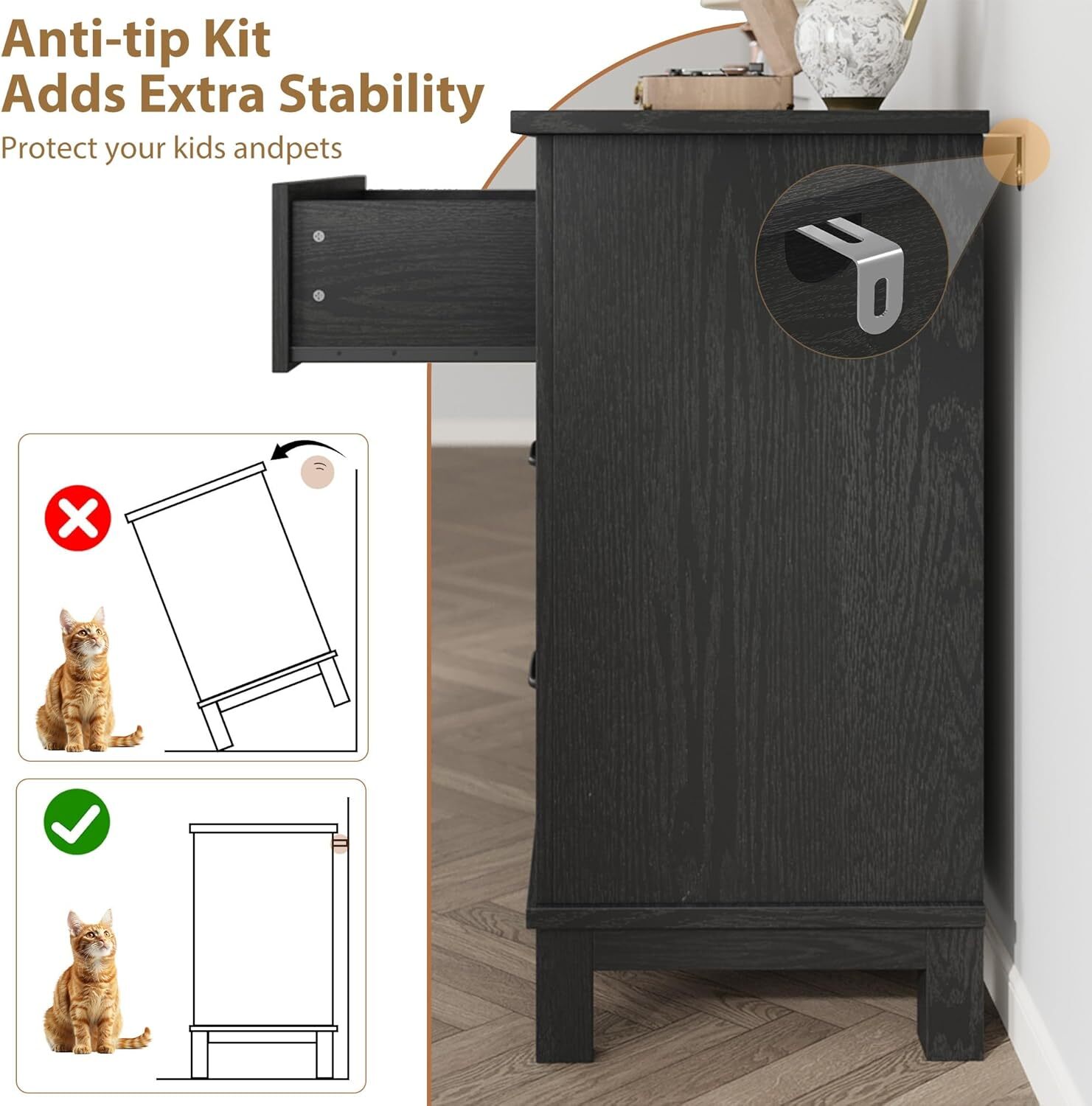 WhizMax XSN-PHO-33F6-BL dressers - View #6