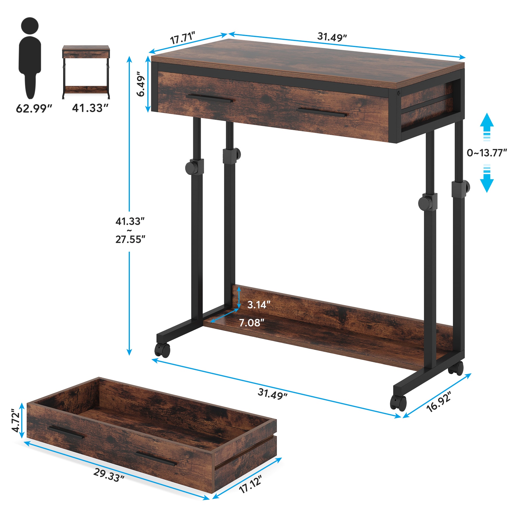 Fnova LWTJ-F1695X End-Tables - View #5