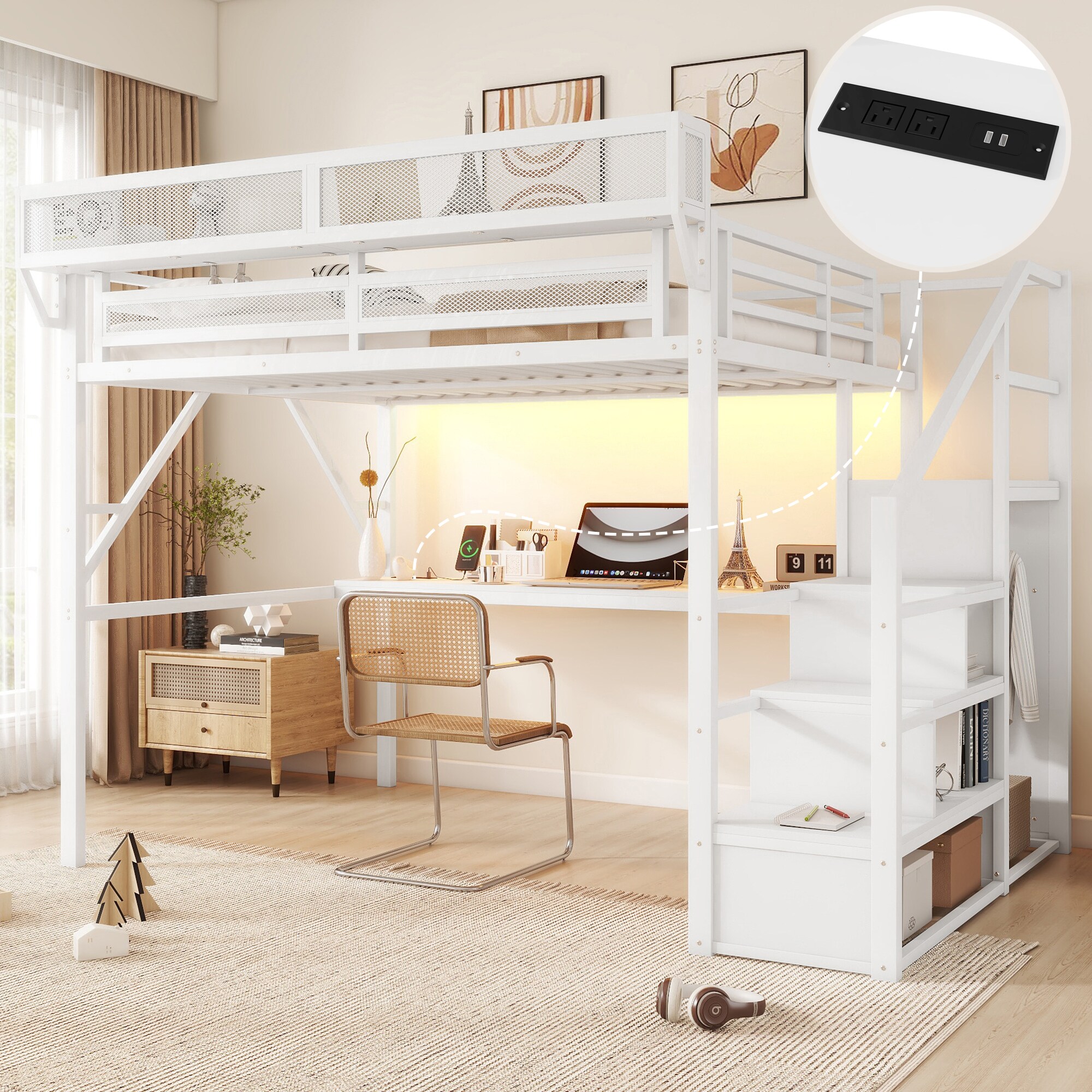 LOVMOR SF-M-W2580S00045 Bunk-Beds - View #2
