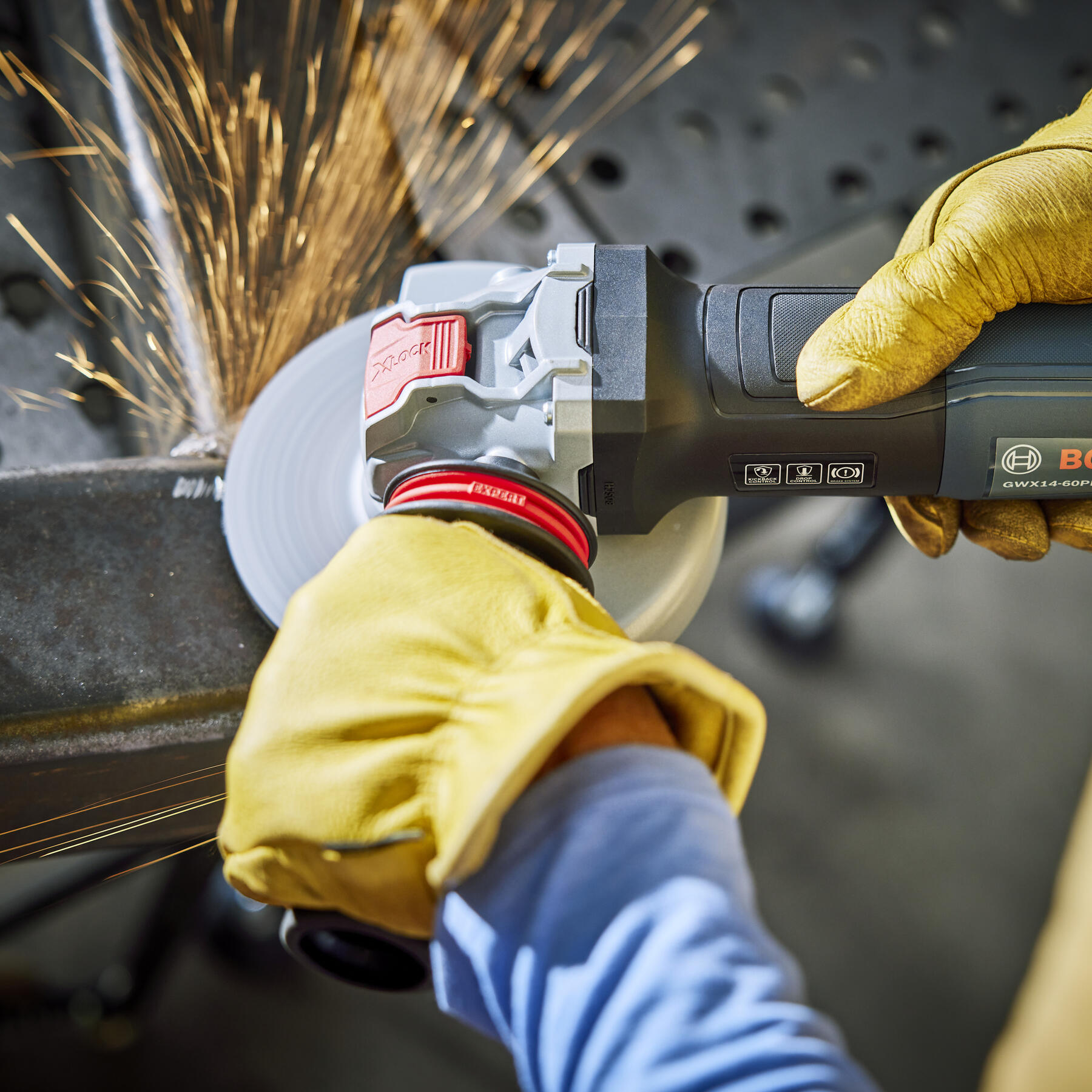 Bosch GWX14-60PBD Cordless-Grinders - View #4